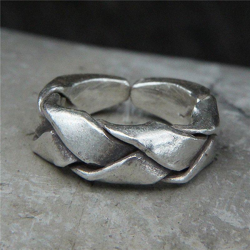 Jewelry Rare Jewelry Rings Open Size Chrome Ring (Size 7-13) Size ONE SIZE - 2 Thumbnail