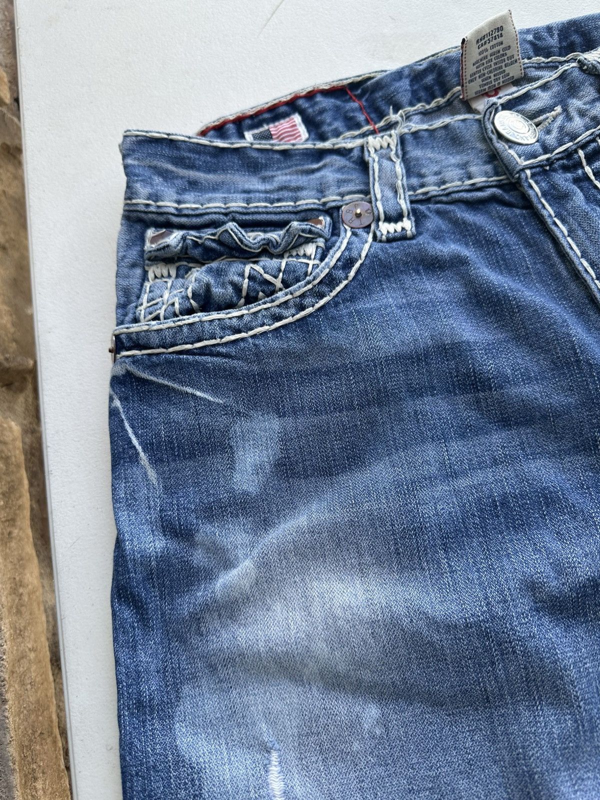True Religion True Religion Ricky Super T jeans Size US 33 - 13 Thumbnail