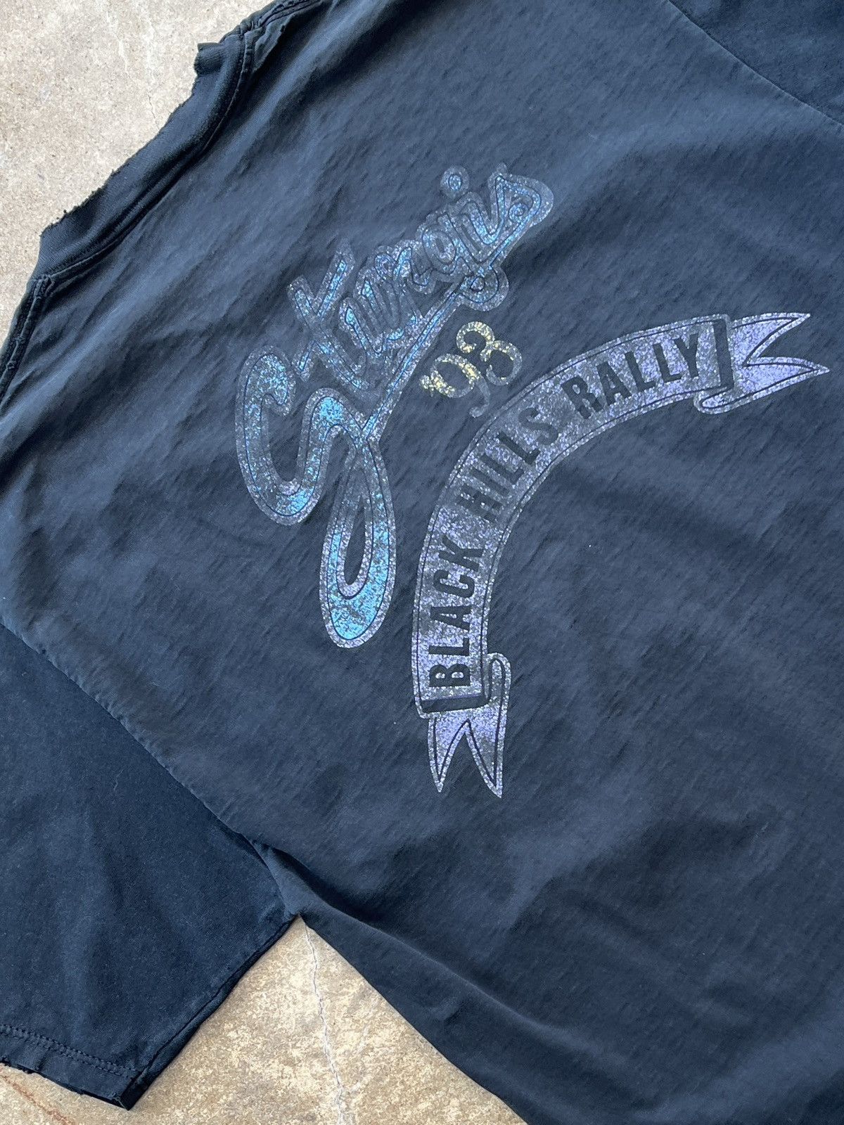 Harley Davidson Vintage 1993 Sturgis Bill Hills Rally Motorcycle EagleTee XL Size US XL / EU 56 / 4 - 4 Thumbnail