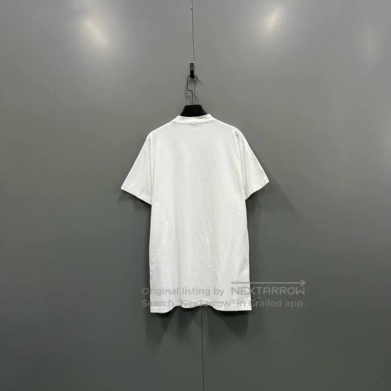 Balenciaga Balenciaga Distressed Letter Printed Short Sleeve Size US S / EU 44-46 / 1 - 2 Thumbnail