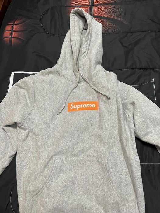 Supreme fw17 box hot sale logo hoodie