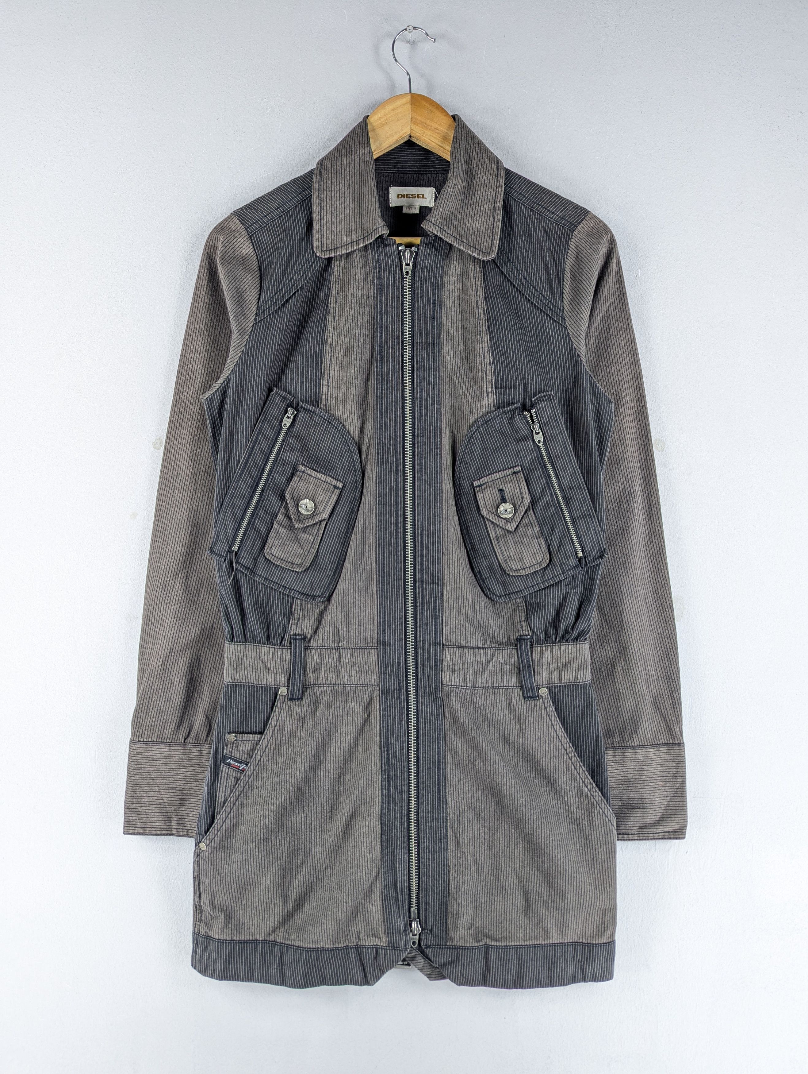 Vintage Diesel Avant Garde Long Hand Sleeve Jacket