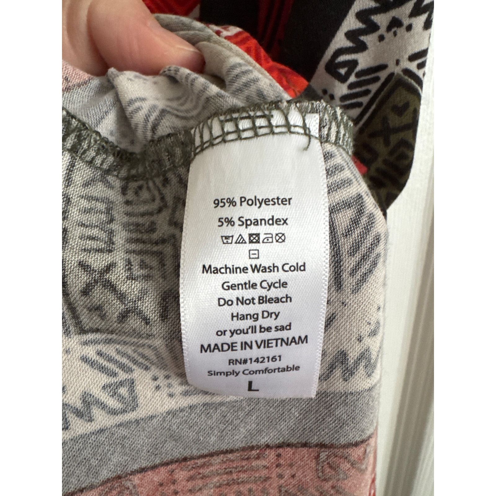 Other LuLaRoe Carly Dress US L Squares High-Low Swing Midi Pocket Size L / US 10 / IT 46 - 5 Thumbnail