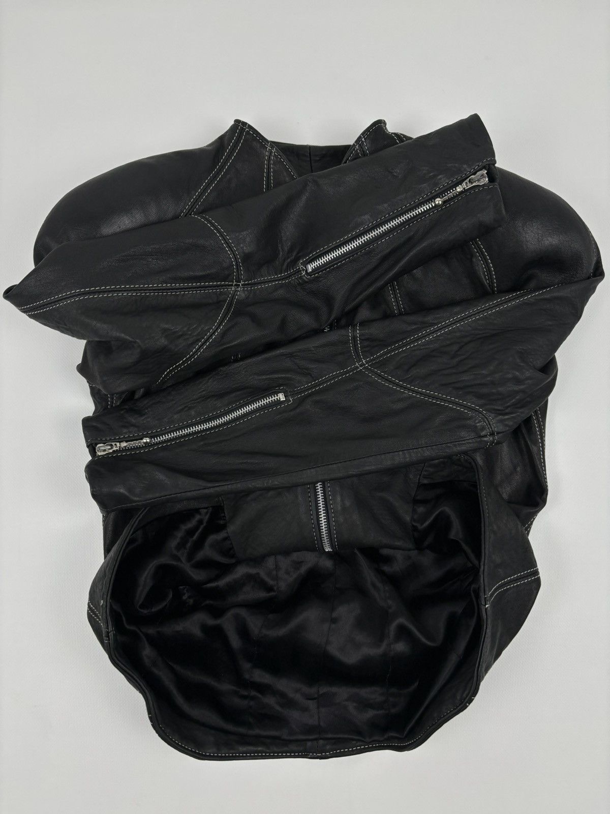 Other VTG NORTHBOUND LEATHER 6000 Contoured Canada BDSM Full-Zip Jacket Bomber 12 Size M / US 6-8 / IT 42-44 - 9 Thumbnail