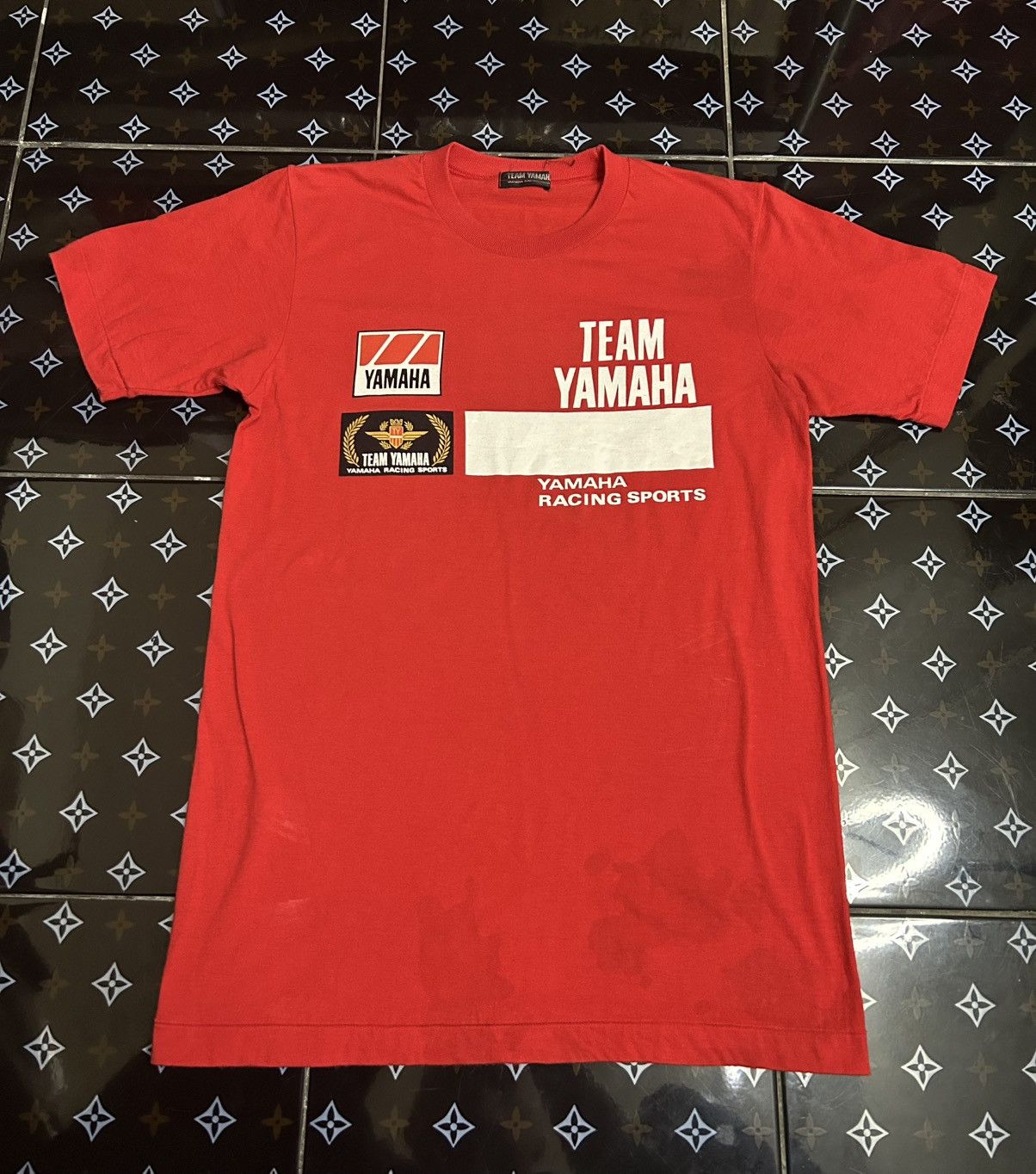 Yamaha Rare Vintage Team Yamaha Racing Sports T-Shirt Made in Japan Size US XXS / EU 40 - 1 Thumbnail