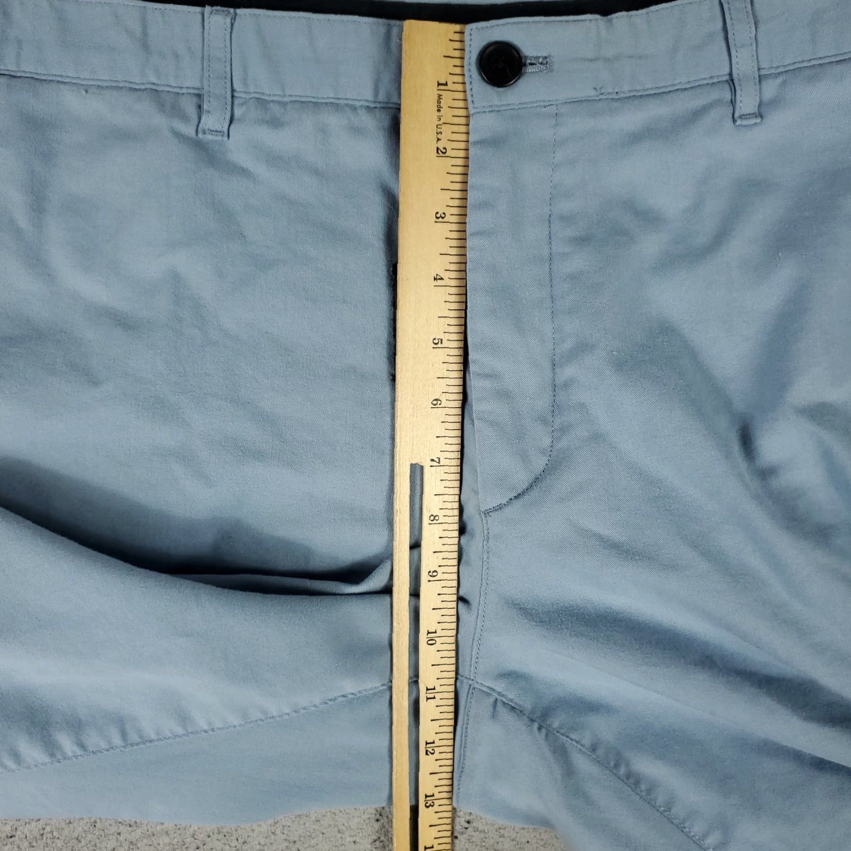 Theory VINTAGE Theory Men's Pants 38x26 Straight Leg Chino Trousers Blue Office Business Casual Size US 38 / EU 54 - 4 Thumbnail