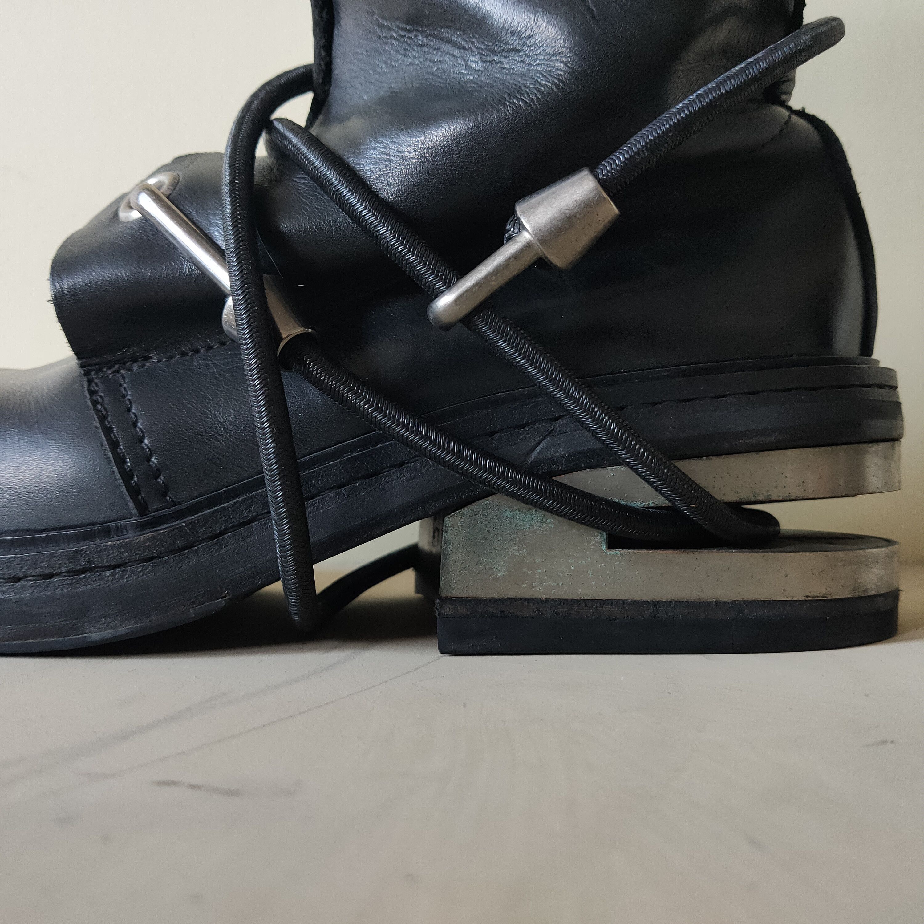 Dirk Bikkembergs Dirk Bikkembergs Metal Heel Bungee Boot Size US 9 / EU 42 - 3 Thumbnail