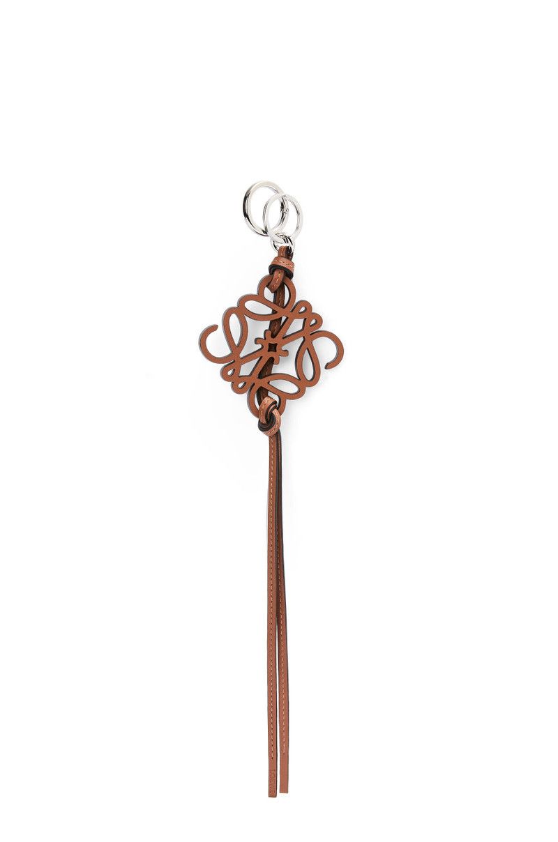 Loewe o1in1g0426 Size: OS / Anagram Strap Charm in Tan Size ONE SIZE - 1 Thumbnail