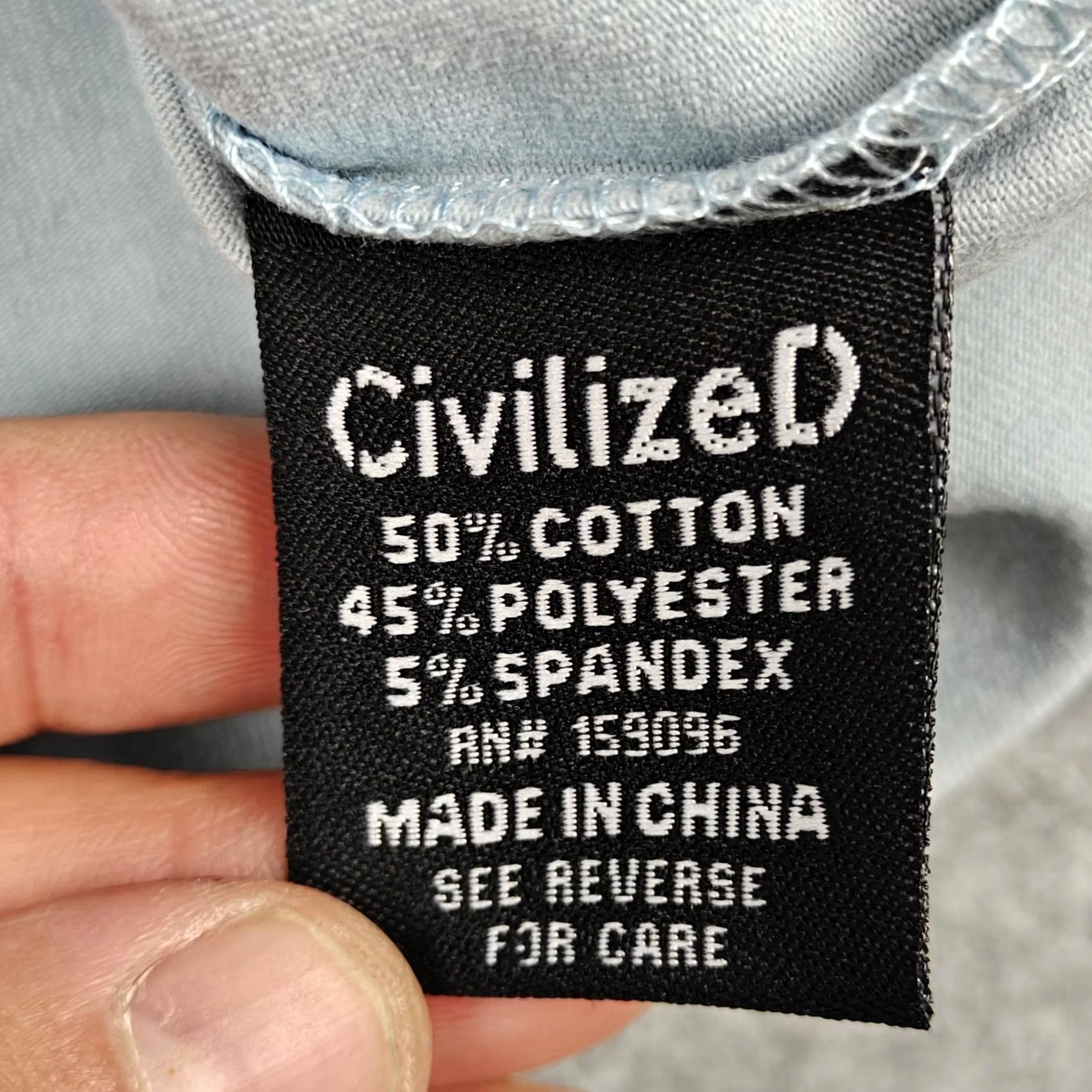 Vintage CivilizeD Shirt Mens 2XL Gray Teddy Bear Chain Graphic Tee Streetwear New Size US XXL / EU 58 / 5 - 4 Thumbnail