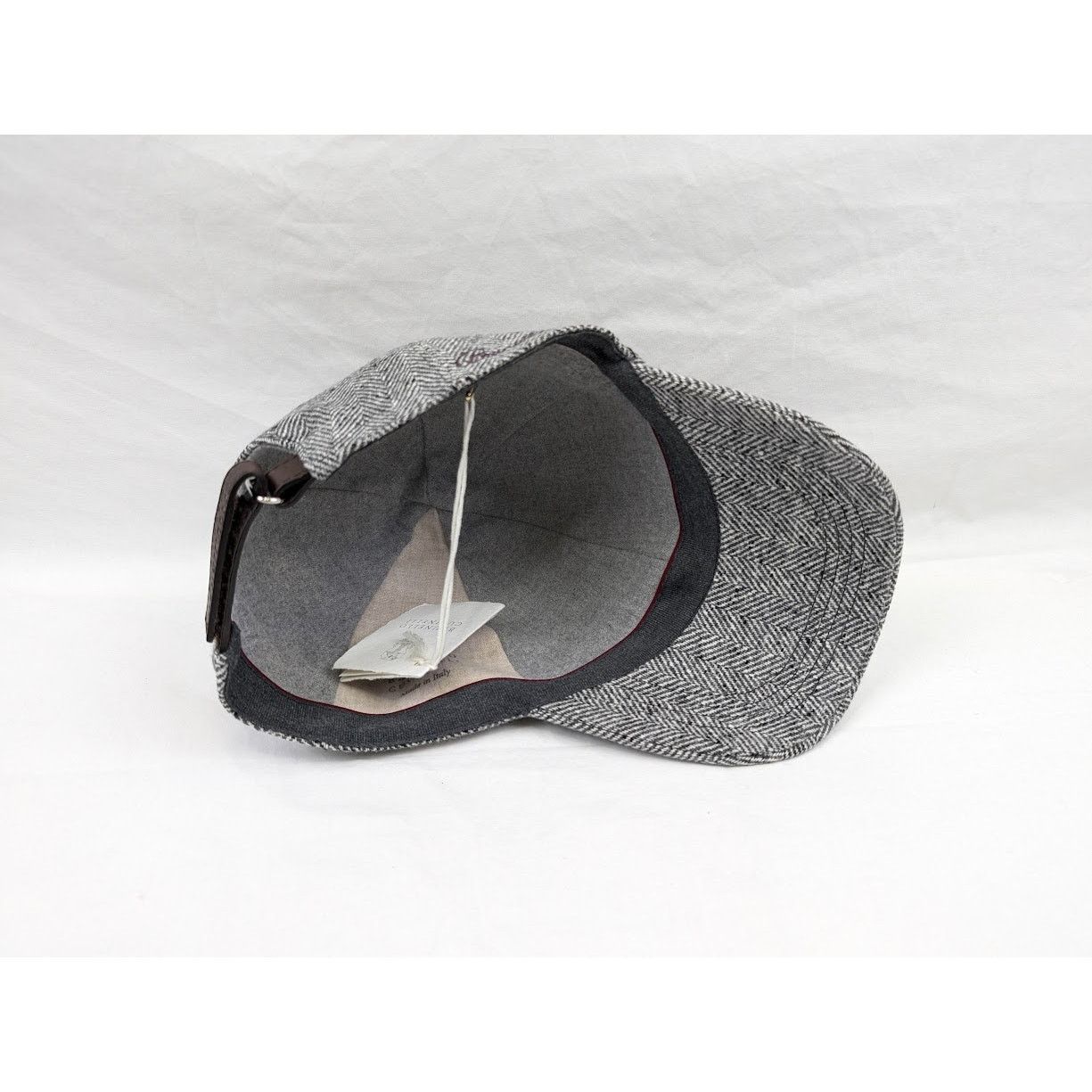 Brunello Cucinelli o1rshd1 Q:3 / Size: M / Baseball Cap/Hat in Gray Size ONE SIZE - 12 Thumbnail