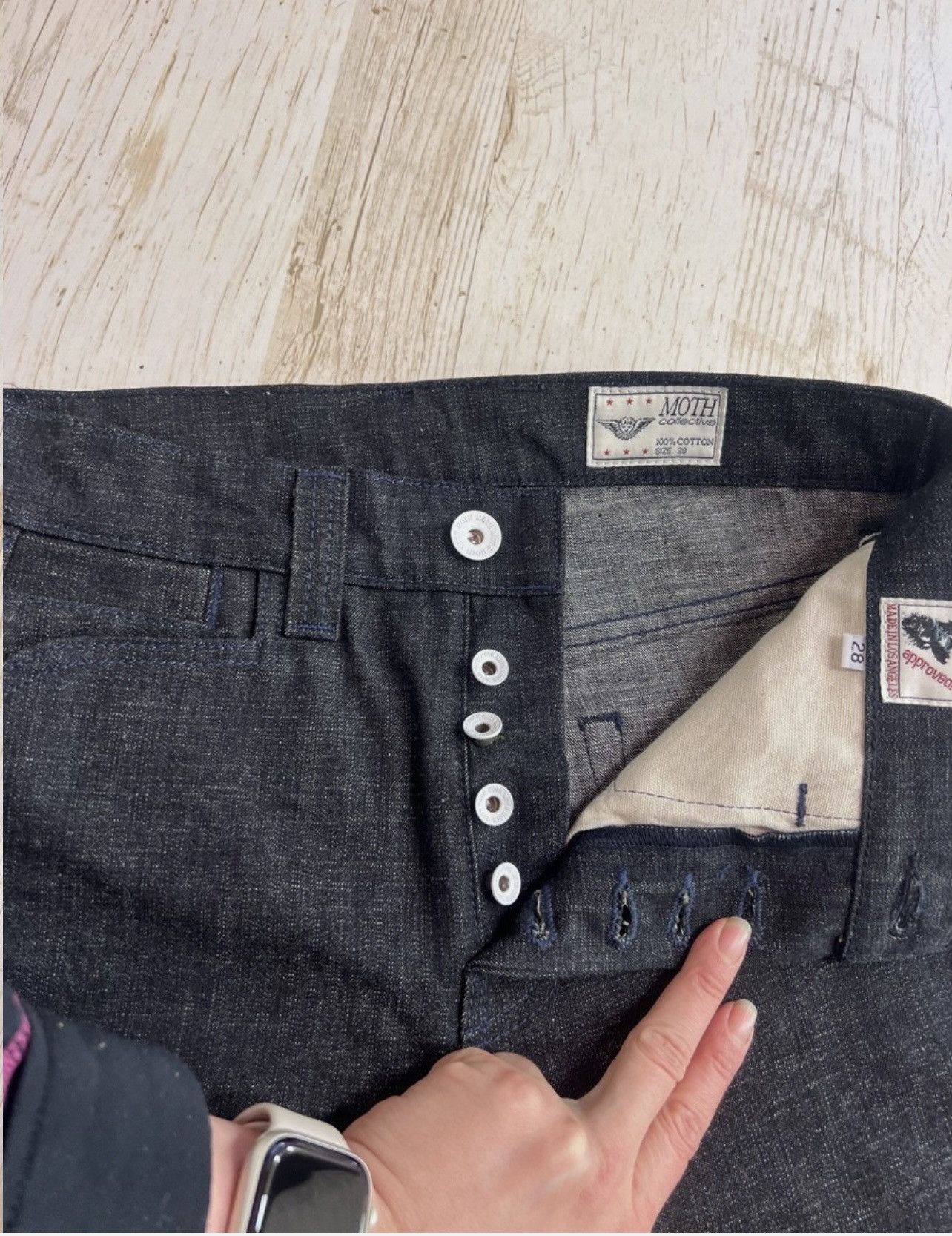 Other Moth Collective Caver pant jeans w28 los angeles Size US 28 / EU 44 - 17 Thumbnail