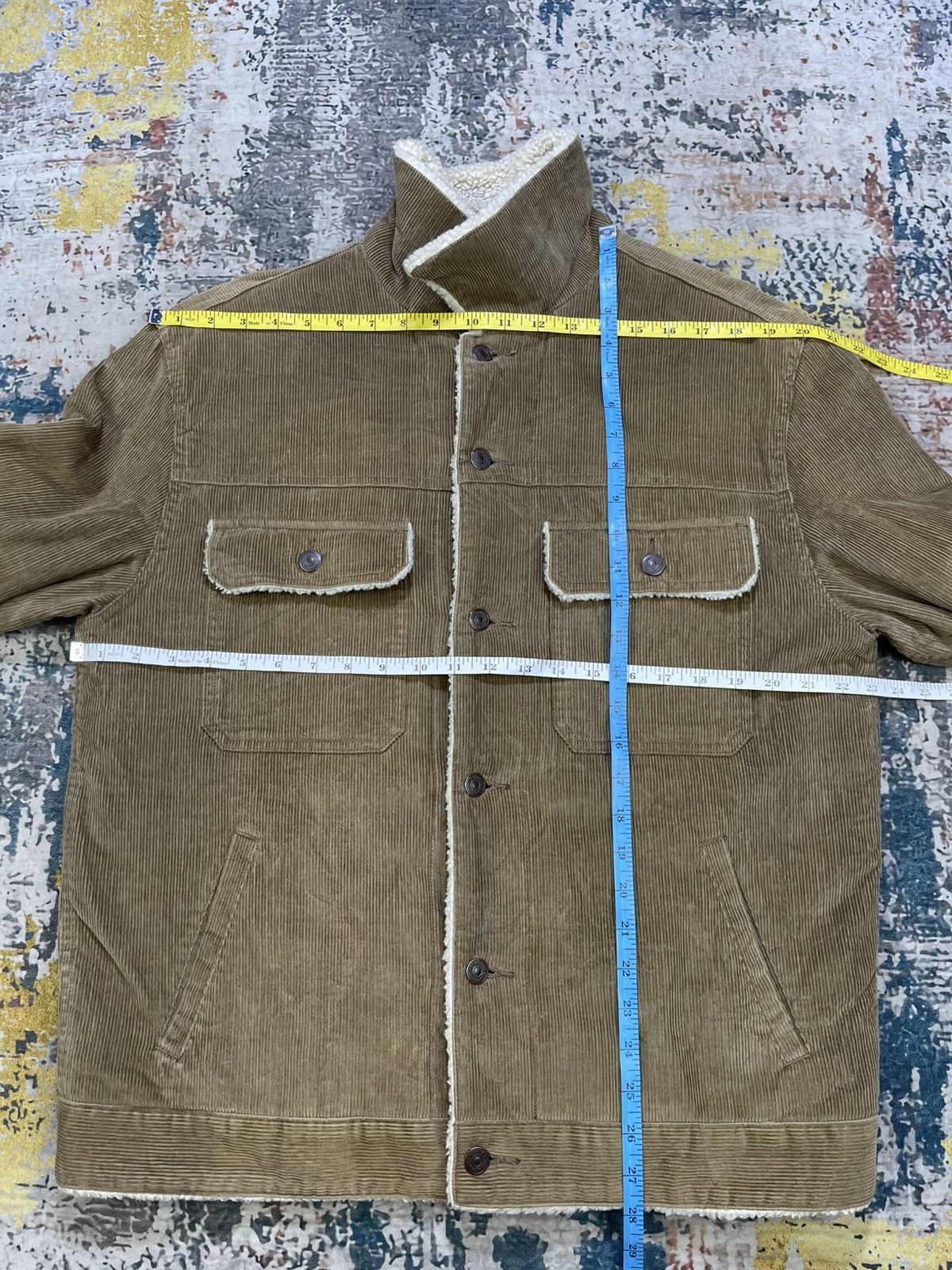 Gap Vintage GAP Corduroy Sherpa Jacket Size US M / EU 48-50 / 2 - 9 Thumbnail