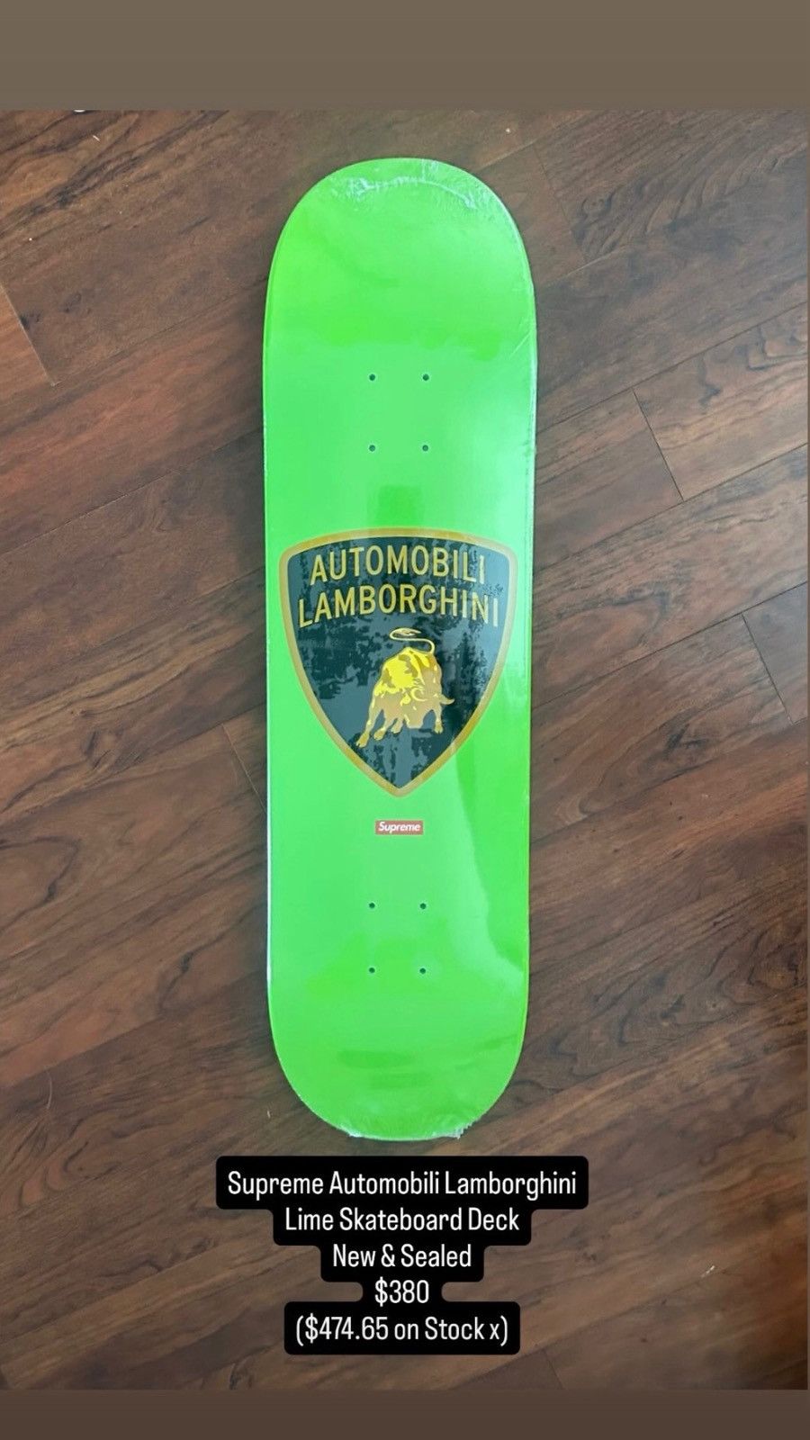 Supreme lambo n scarface decks new