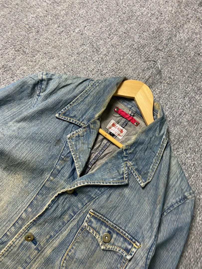 Japanese Brand Mac Keen Original Obedient Denim Jacket (186) Size US L / EU 52-54 / 3 - 12 Thumbnail