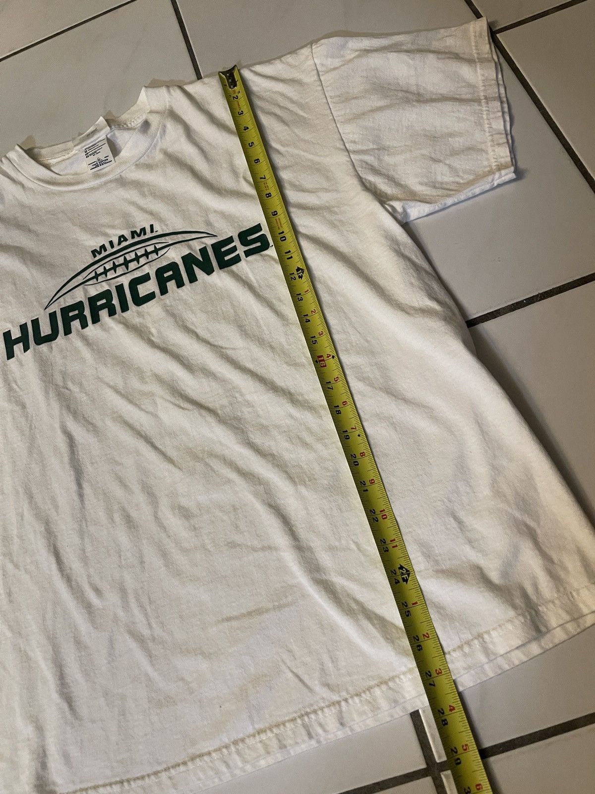 Adidas Vintage Miami Hurricanes Mens Adidas Football T-Shirt XL Size US XL / EU 56 / 4 - 4 Thumbnail