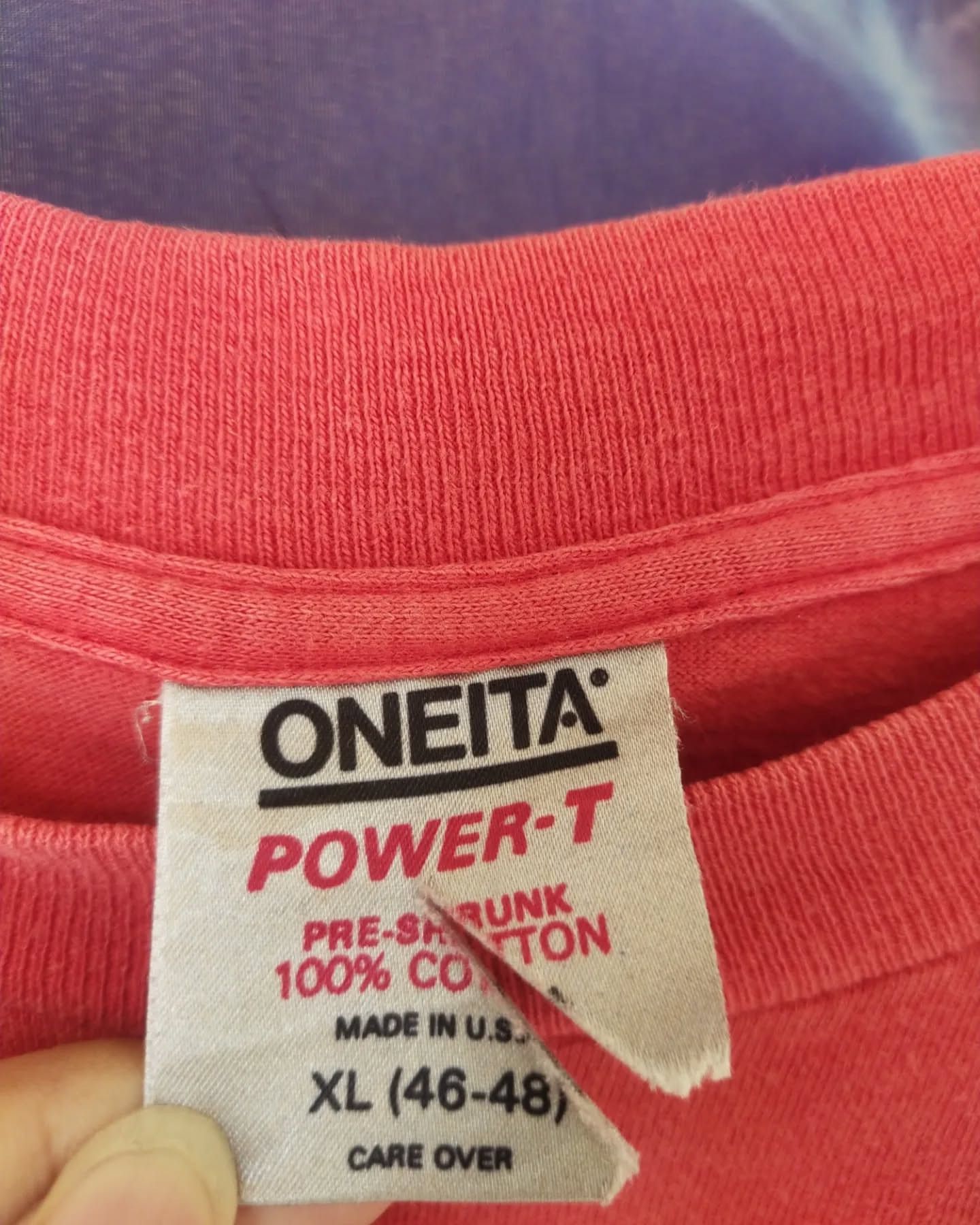 Vintage Vintage California Graphic Red Tees by Oneita Size US XL / EU 56 / 4 - 3 Thumbnail