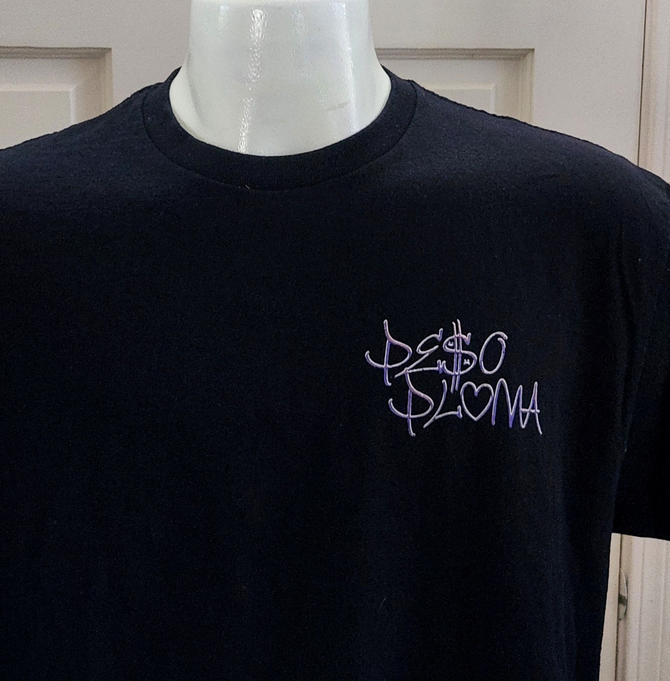 Other Peso Pluma Doble P Spider Tour Official Merch Black SZ Large Size US L / EU 52-54 / 3 - 3 Thumbnail