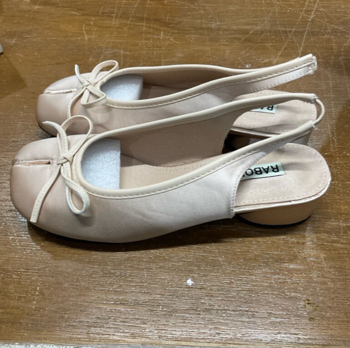 Other Tie bow slingback tabi pumps Size US 6 / IT 36 - 3 Thumbnail