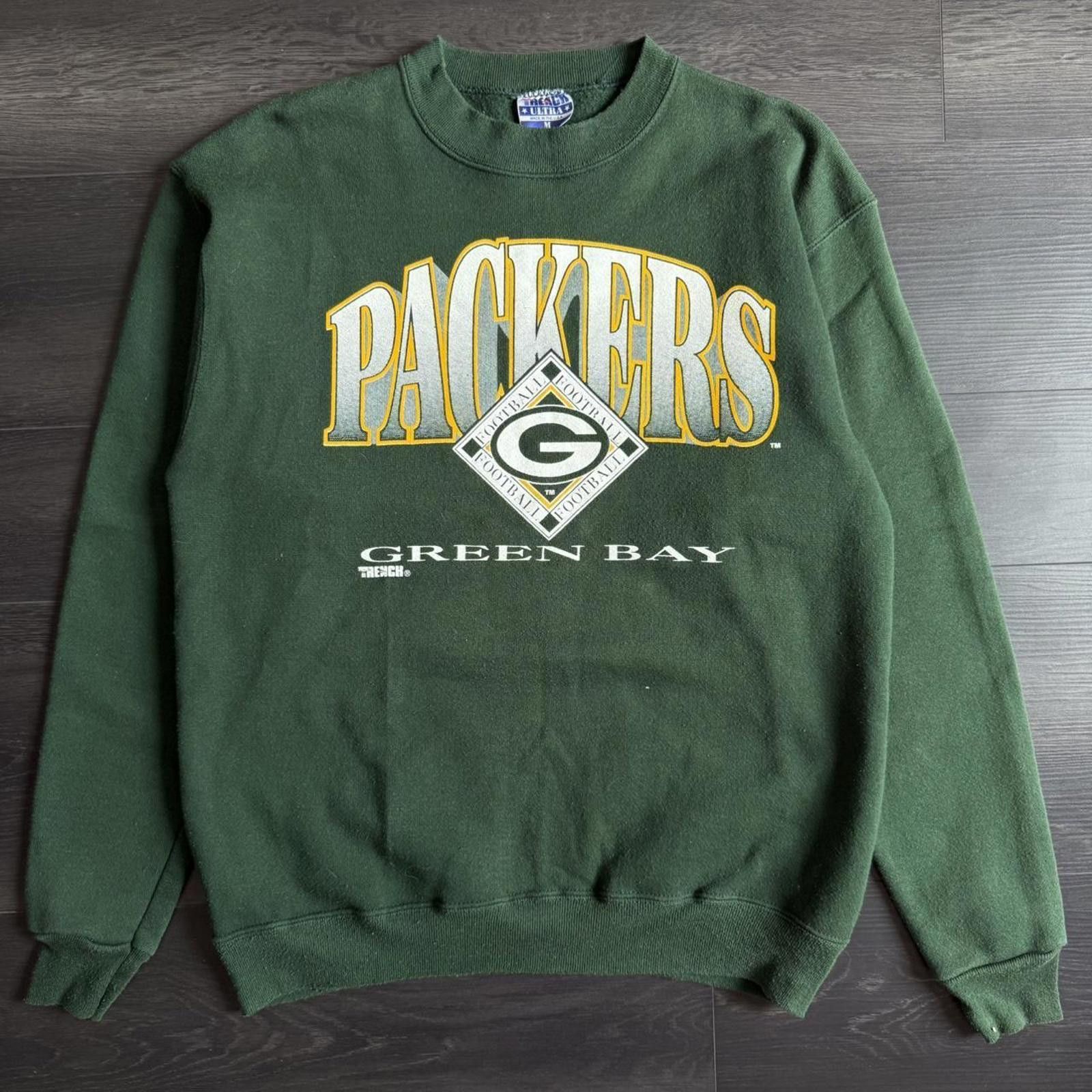 Vintage Vintage 90s Green Bay Packers Crewneck Football Sweater Size US M / EU 48-50 / 2 - 1 Thumbnail