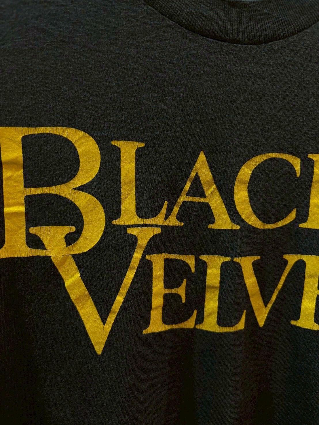 Vintage Vintage Black velvet 90’s Size US L / EU 52-54 / 3 - 2 Thumbnail