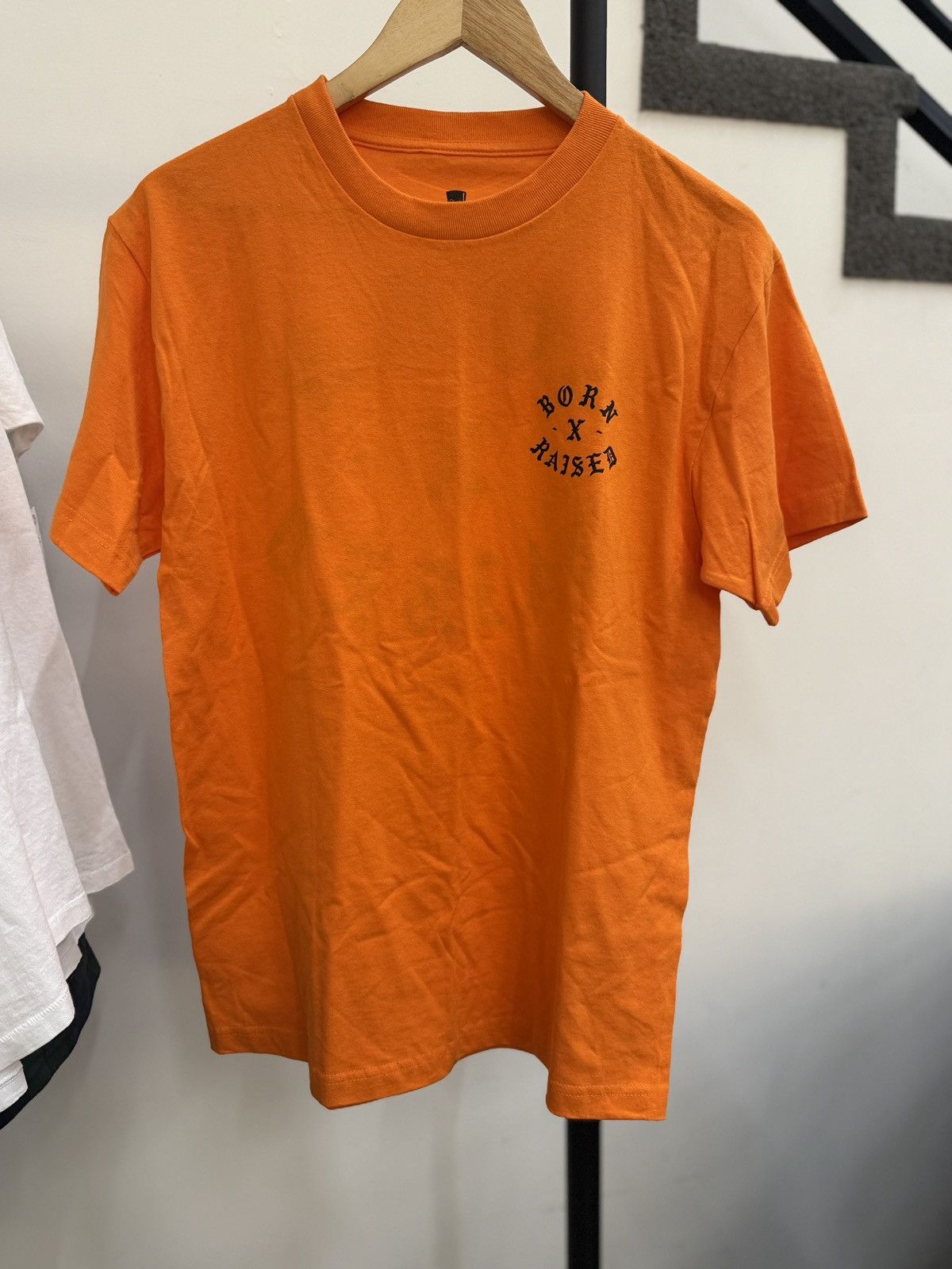 Born X Raised BORN X RAISED ON THE TURF BXR ROCKER TEE ORANGE- Size L Size US L / EU 52-54 / 3 - 1 Thumbnail
