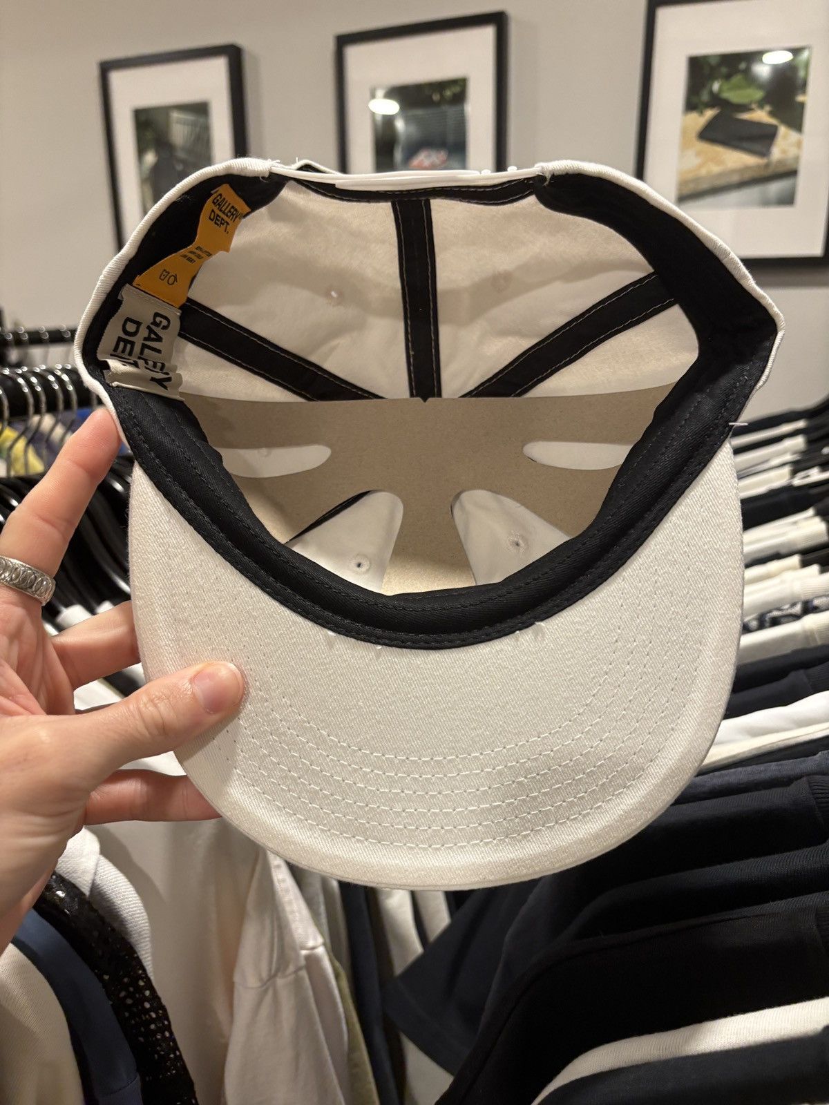 Gallery Dept. GALLERY DEPT | DEPT LOGO HAT Size ONE SIZE - 9 Thumbnail