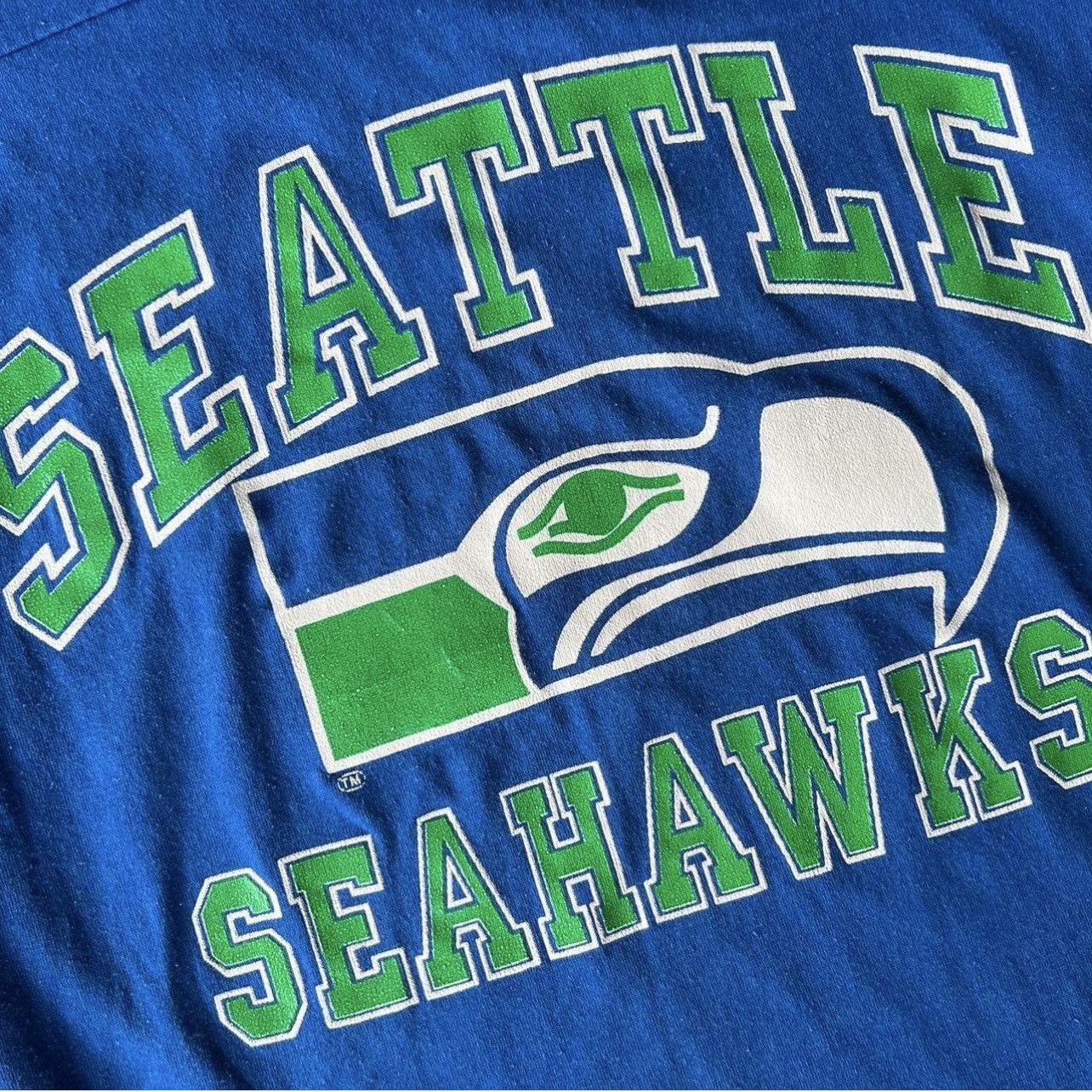Nike × Vintage Seattle Seahawks T Shirt by Logo 7 Size Large Size US L / EU 52-54 / 3 - 2 Thumbnail