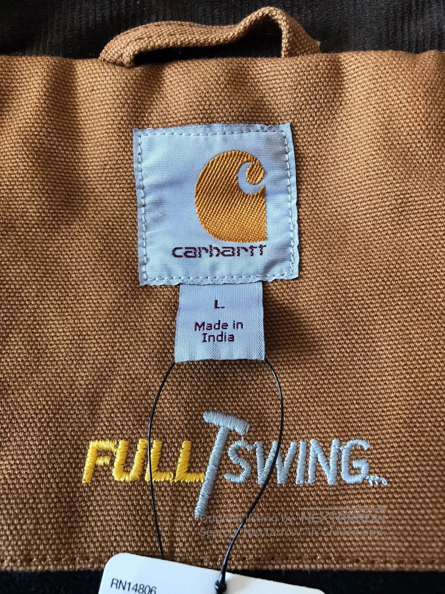 Carhartt Carhartt 103370 Full Swing Jacket. Size US L / EU 52-54 / 3 - 7 Thumbnail