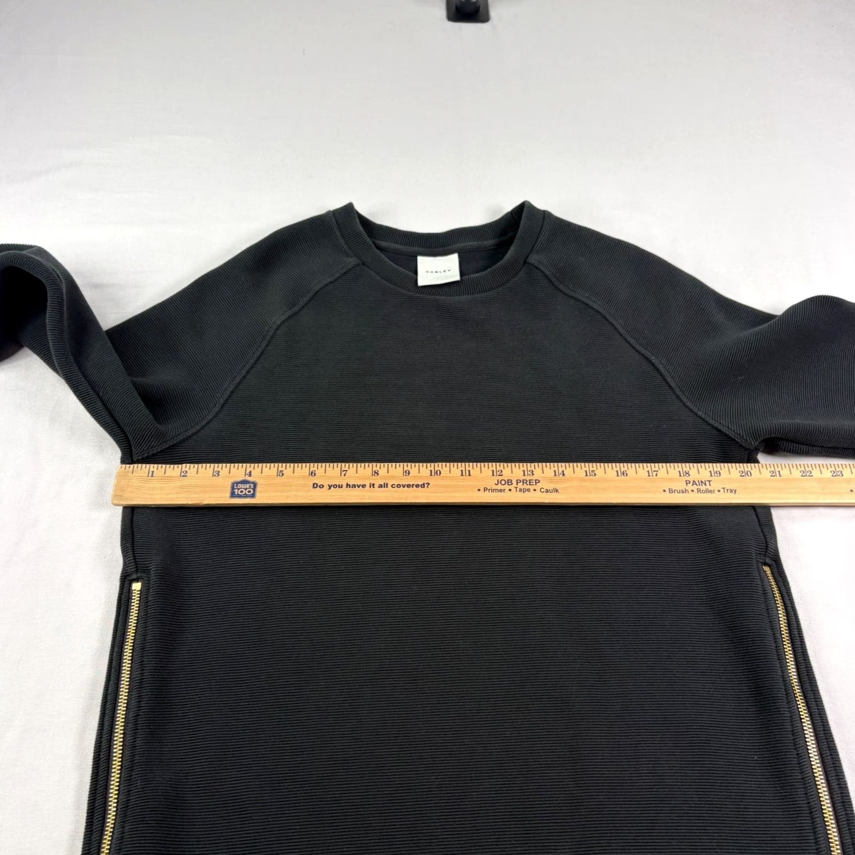 Varley Varley Sweatshirt Womens Medium Black Manning Pullover Crew Neck Sweatshirt Size M / US 6-8 / IT 42-44 - 4 Thumbnail