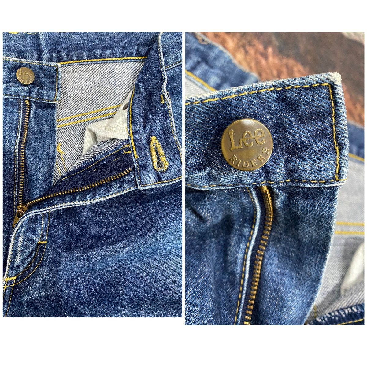 Lee Vintage Lee Boot Cut Flare Distressed Jeans W30” Size US 30 / EU 46 - 23 Thumbnail