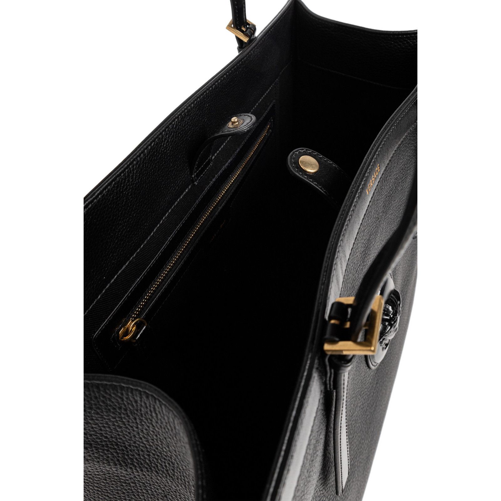 Versace VERSACE Riviere Large Black Tote Bag New & Authentic Size ONE SIZE - 4 Thumbnail