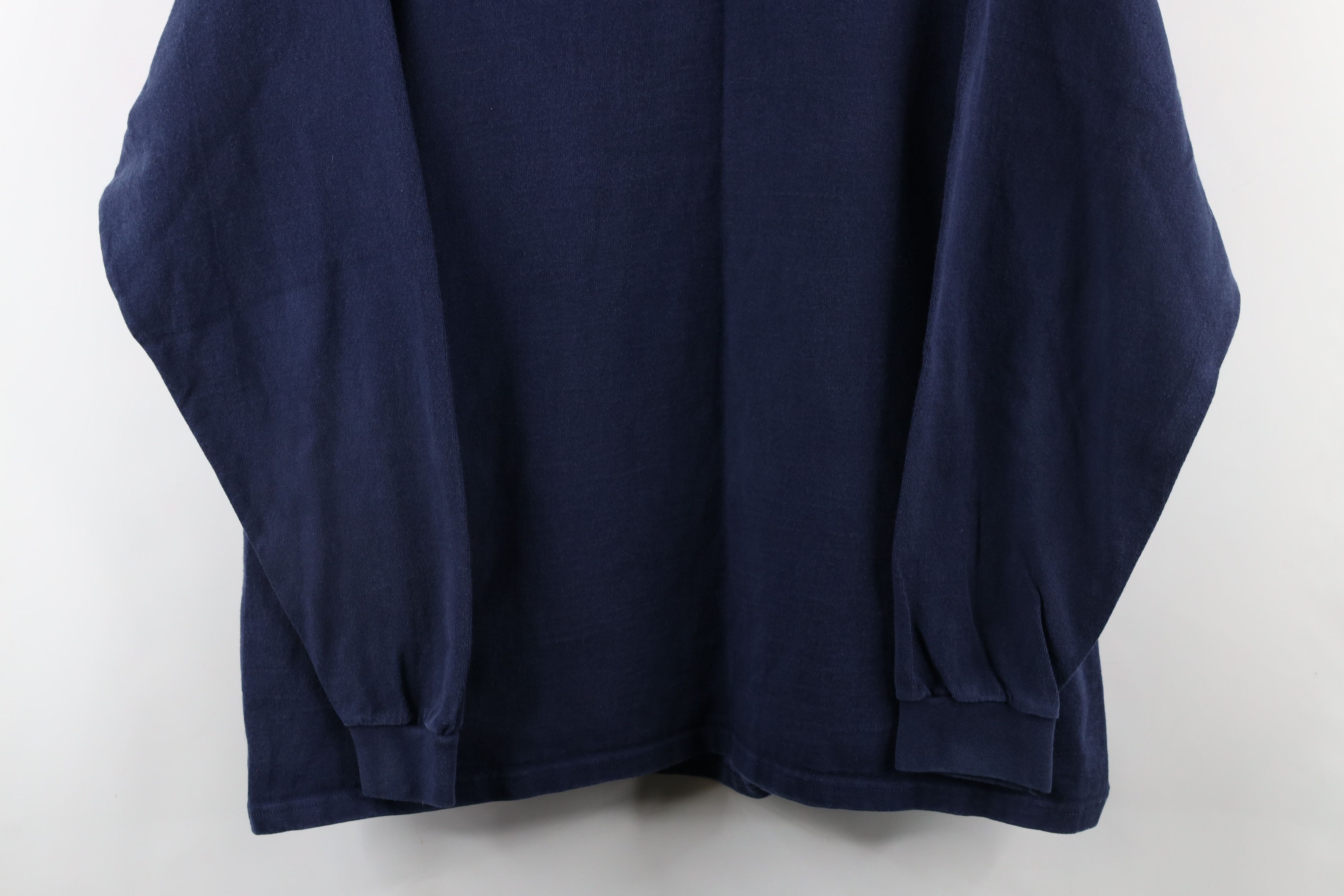 Vintage Vintage 90s Streetwear Heavyweight Turtleneck T-Shirt Cotton Size US XL / EU 56 / 4 - 3 Thumbnail