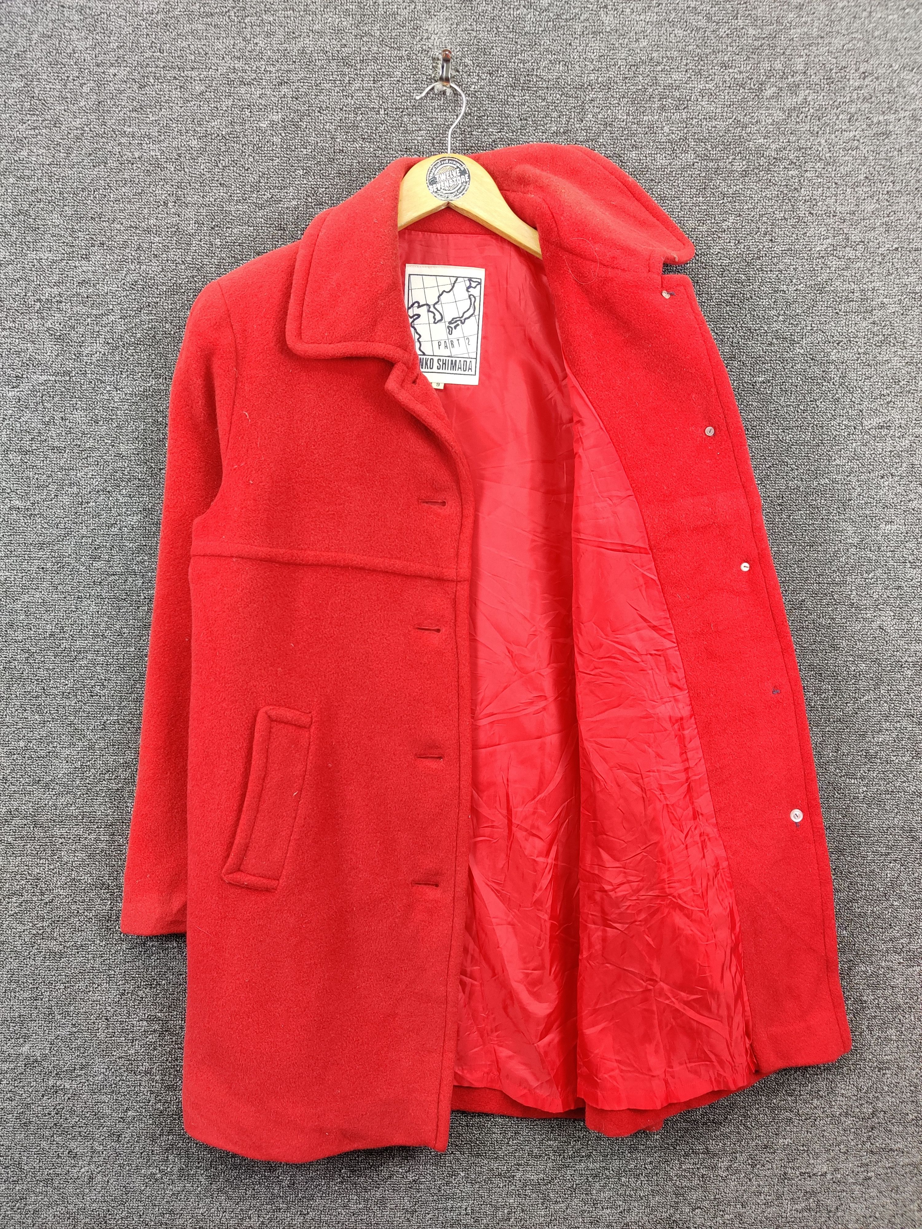 Junko Shimada Vintage Junko Shimada Wool Long Coat Size US M / EU 48-50 / 2 - 7 Thumbnail