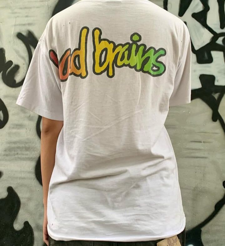 Band Tees Vintage Bad Brains Punk Band Tee Size US L / EU 52-54 / 3 - 2 Thumbnail