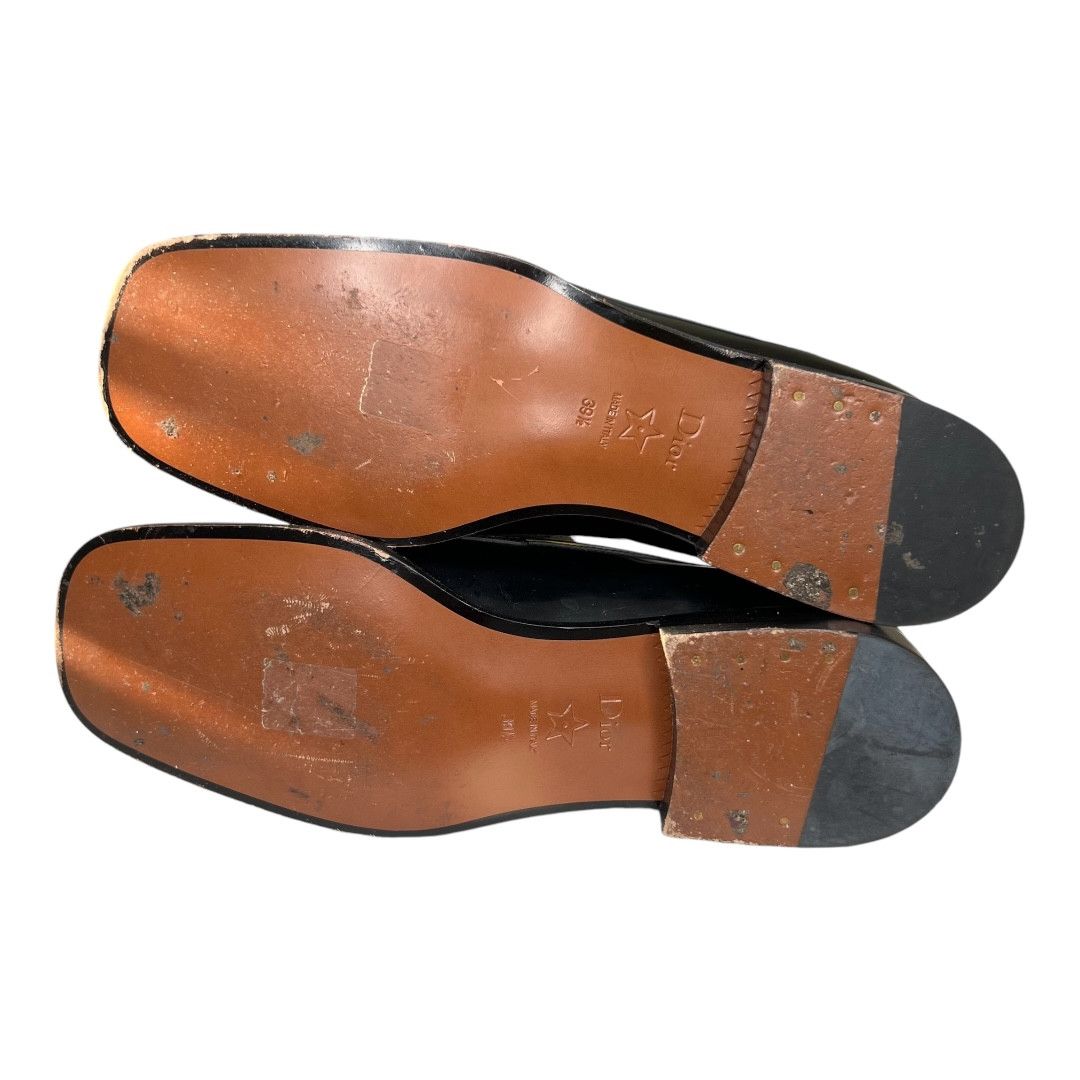 Dior Dior Studded Patent Leather Loafers Size US 9.5 / IT 39.5 - 6 Thumbnail
