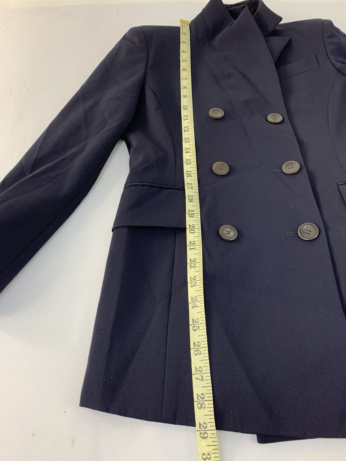 Japanese Brand 90s Carpini Tessuti D’italia Body Dressing Double Breasted Size S / US 4 / IT 40 - 11 Thumbnail