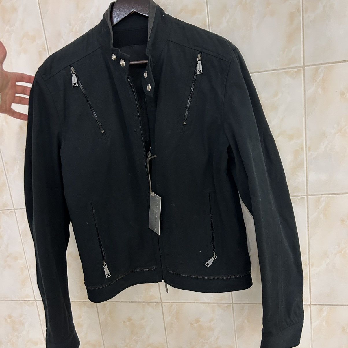 John Richmond JOHN RICHMOND Biker Rock Zip Jacket Size US M / EU 48-50 / 2 - 2 Thumbnail
