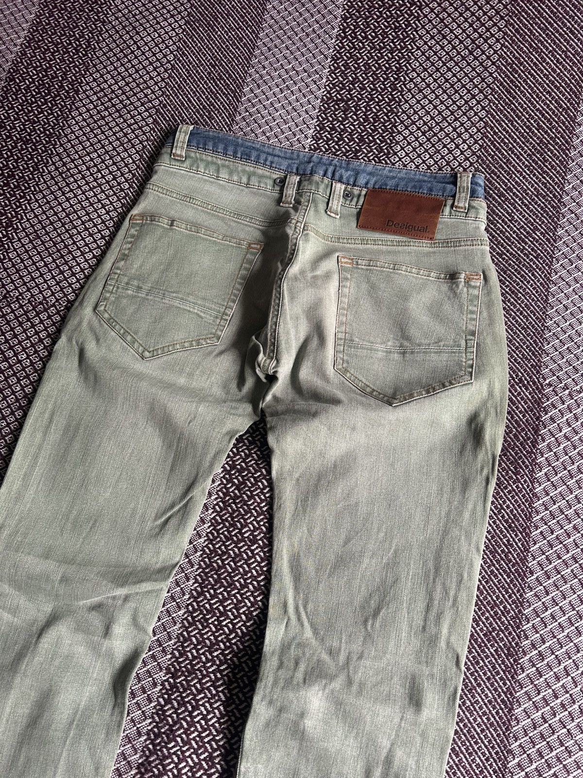 Other Desigual Vintage Pants Washed Women Streetwear Size 28 Size 28" / US 6 / IT 42 - 3 Thumbnail