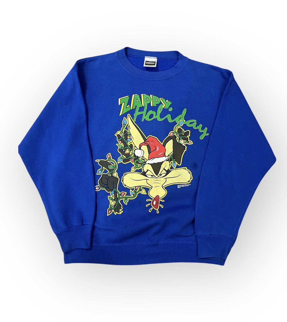 Warner Bros Vintage 90’s Tultex Warnes Bros By Signal Artwear Sweatshirt Size US L / EU 52-54 / 3 - 1 Thumbnail
