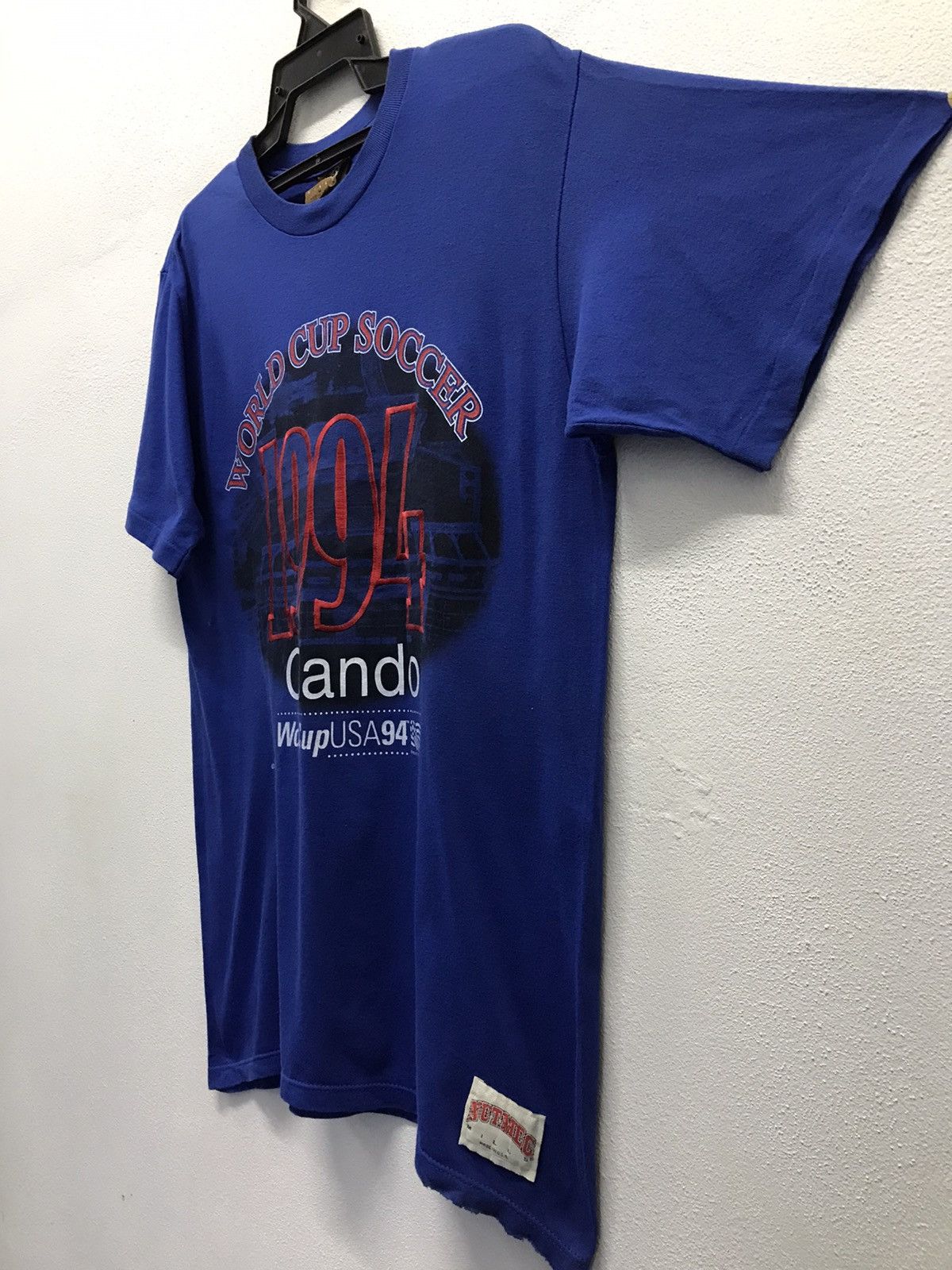 Nutmeg × Vintage Vintage Nutmeg Mill World Cup Soccer 1994 Orlando Shirt Size US M / EU 48-50 / 2 - 6 Thumbnail