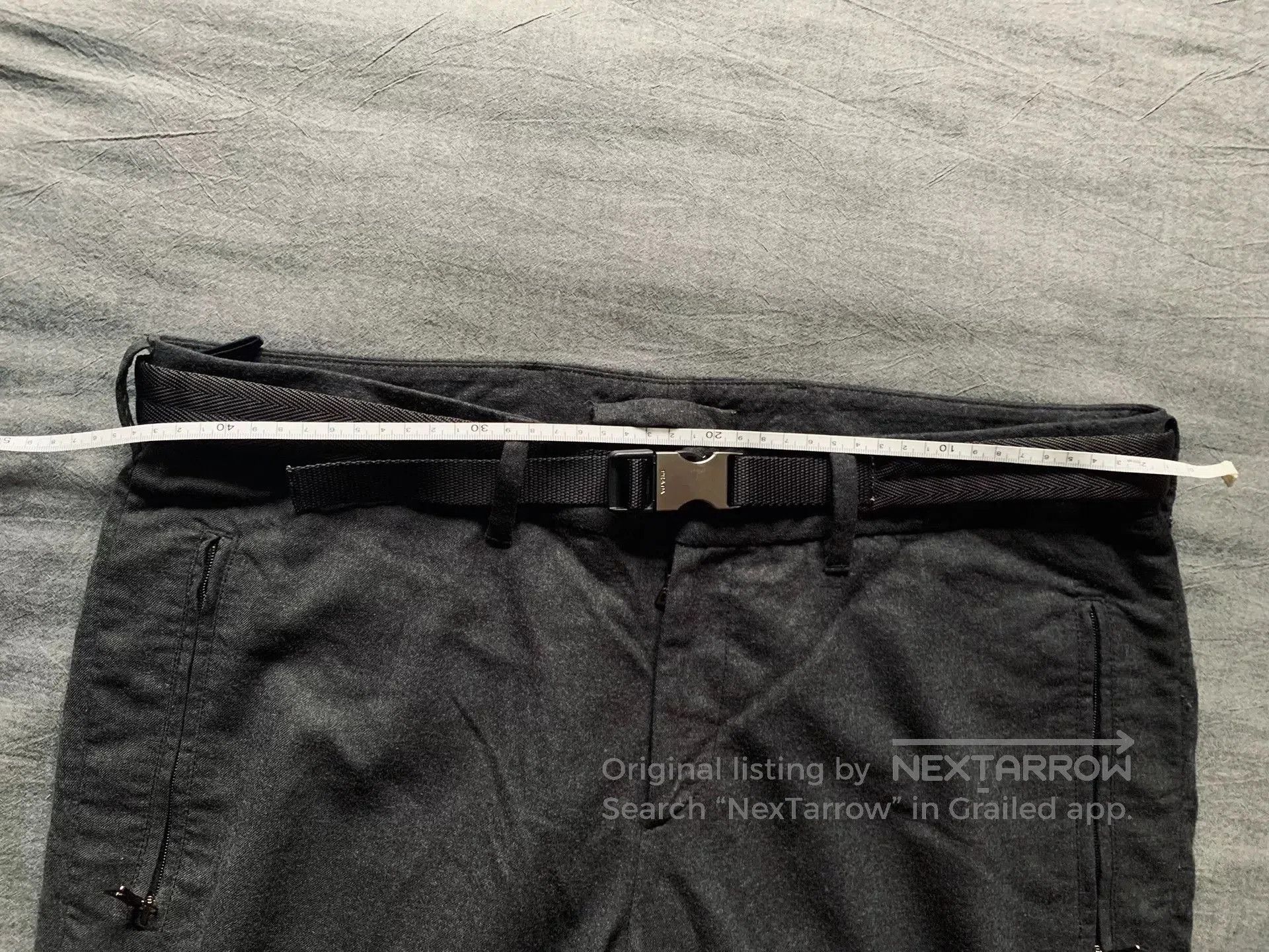 Prada Wool Blend Trousers.