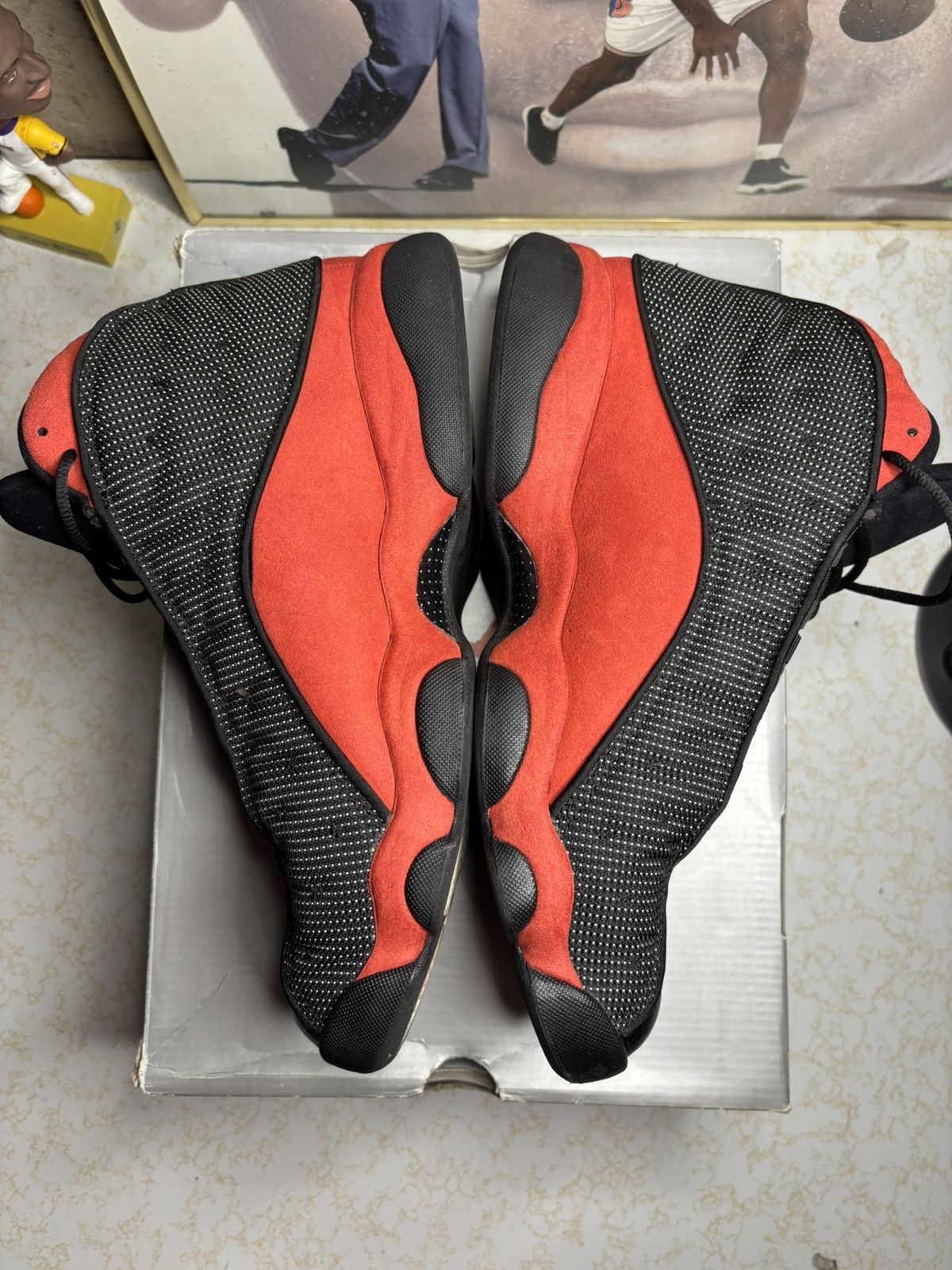 Jordan Brand Air Jordan 13 Retro 2017 Bred 2017 Size US 11.5 / EU 44-45 - 3 Thumbnail