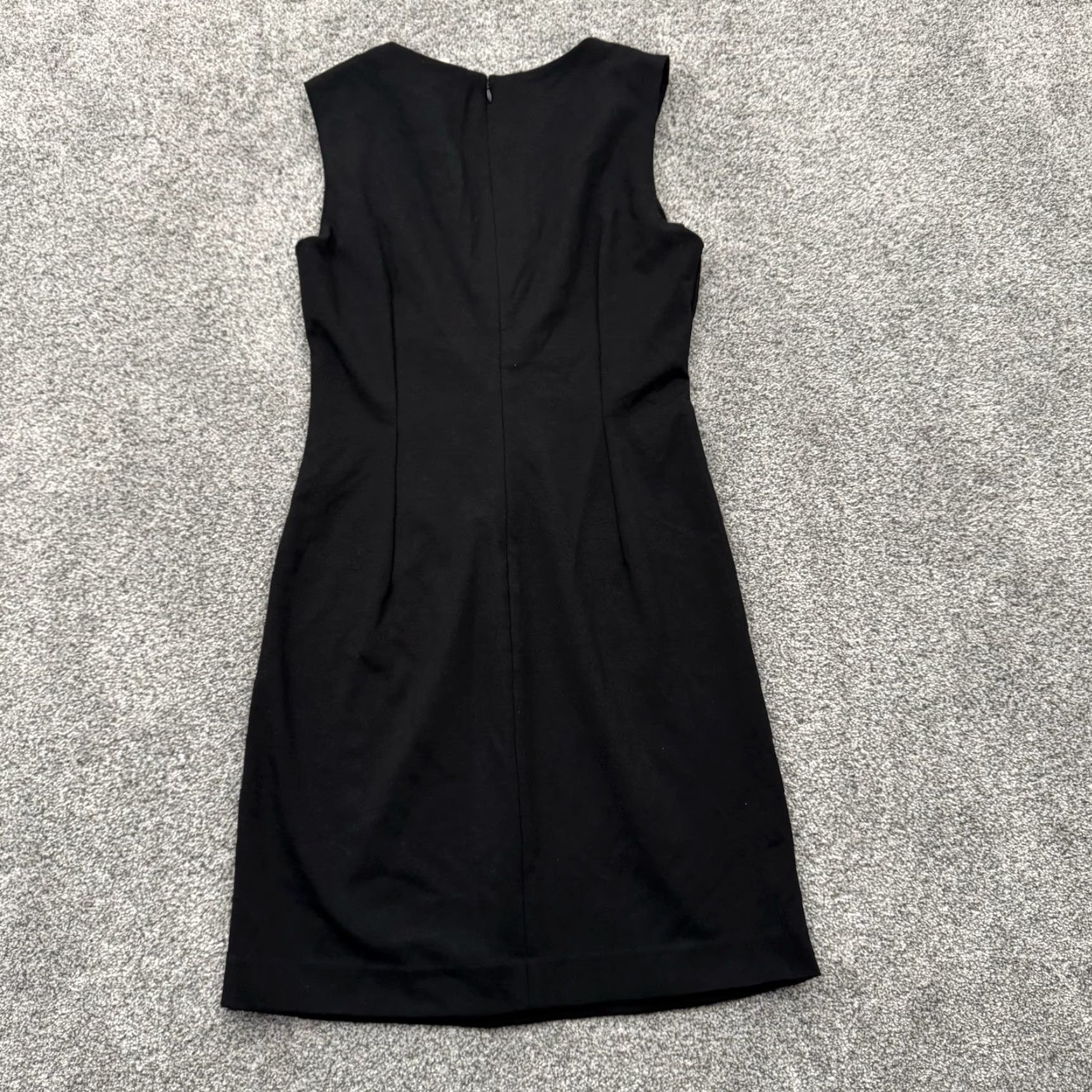 Vintage Adrienne Vittadini Dresses 10P Petite Office Chic Slinky Evening Wear Cocktail Size L / US 10 / IT 46 - 6 Thumbnail