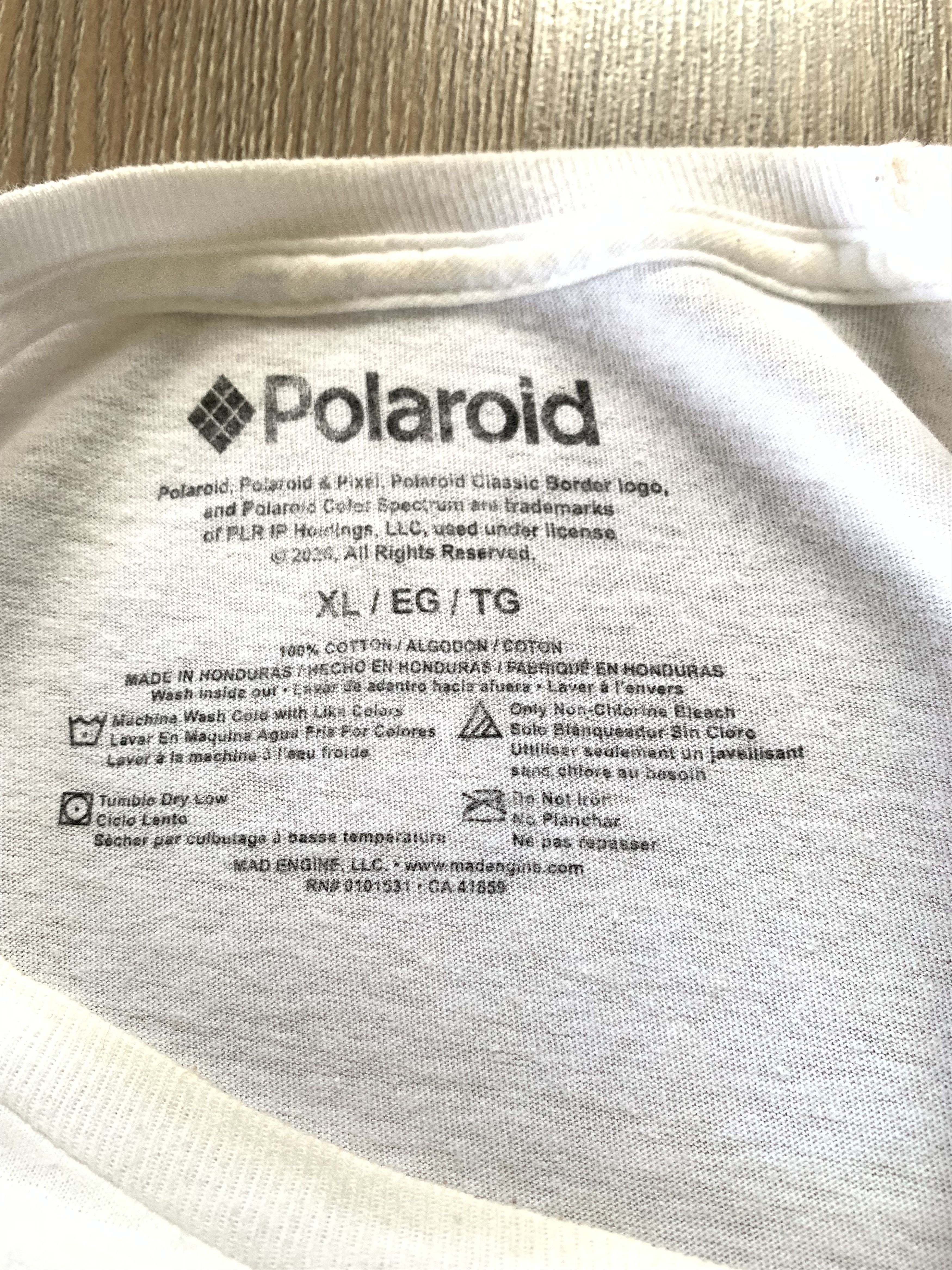 Polaroid × Vintage Vintage Polaroid Big Logo T-Shirt Size US L / EU 52-54 / 3 - 6 Thumbnail