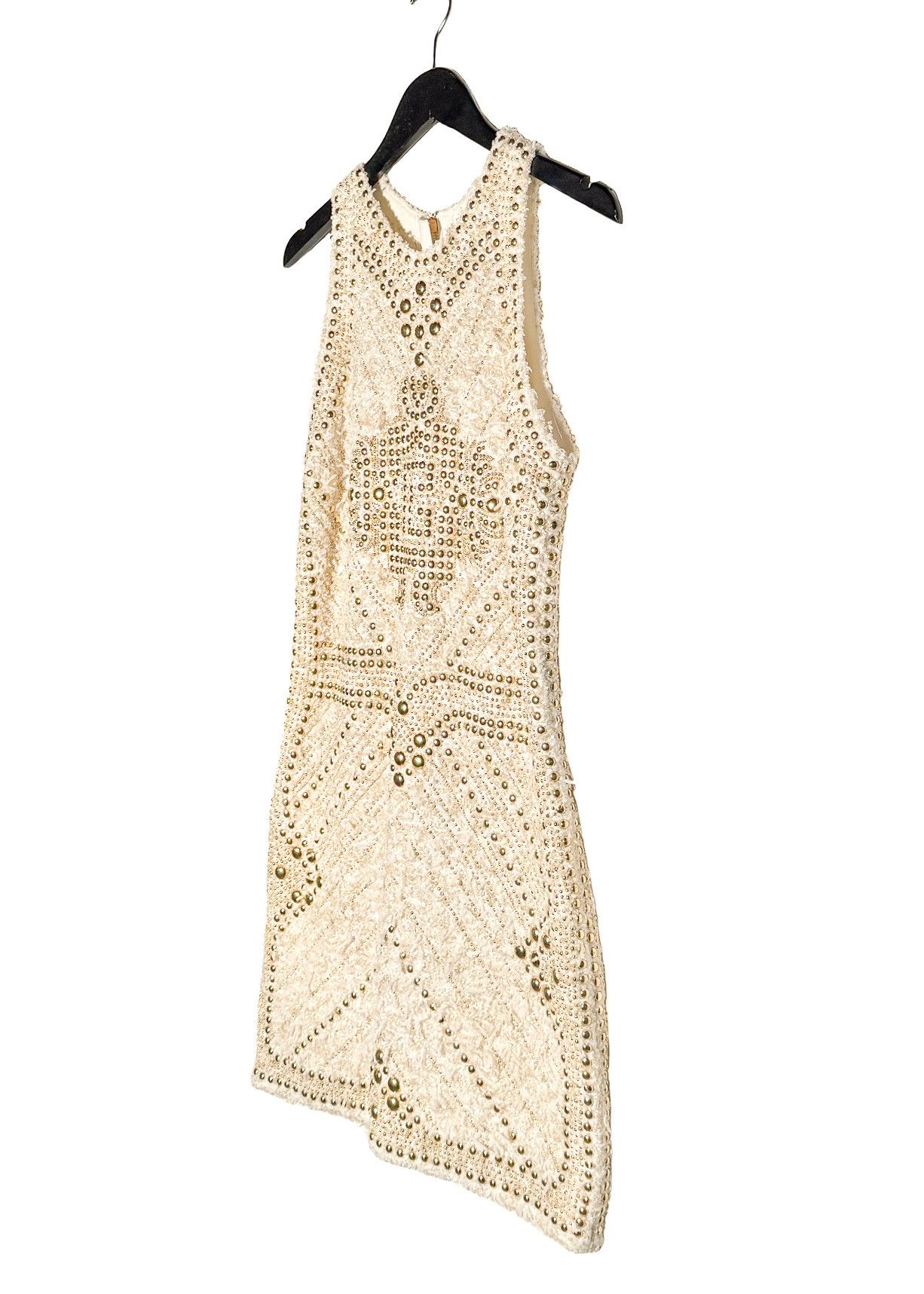 green emerald velvet dress 1970s Balmain Maxi Dress in Cream and Gold Lurex – Style & Salvage