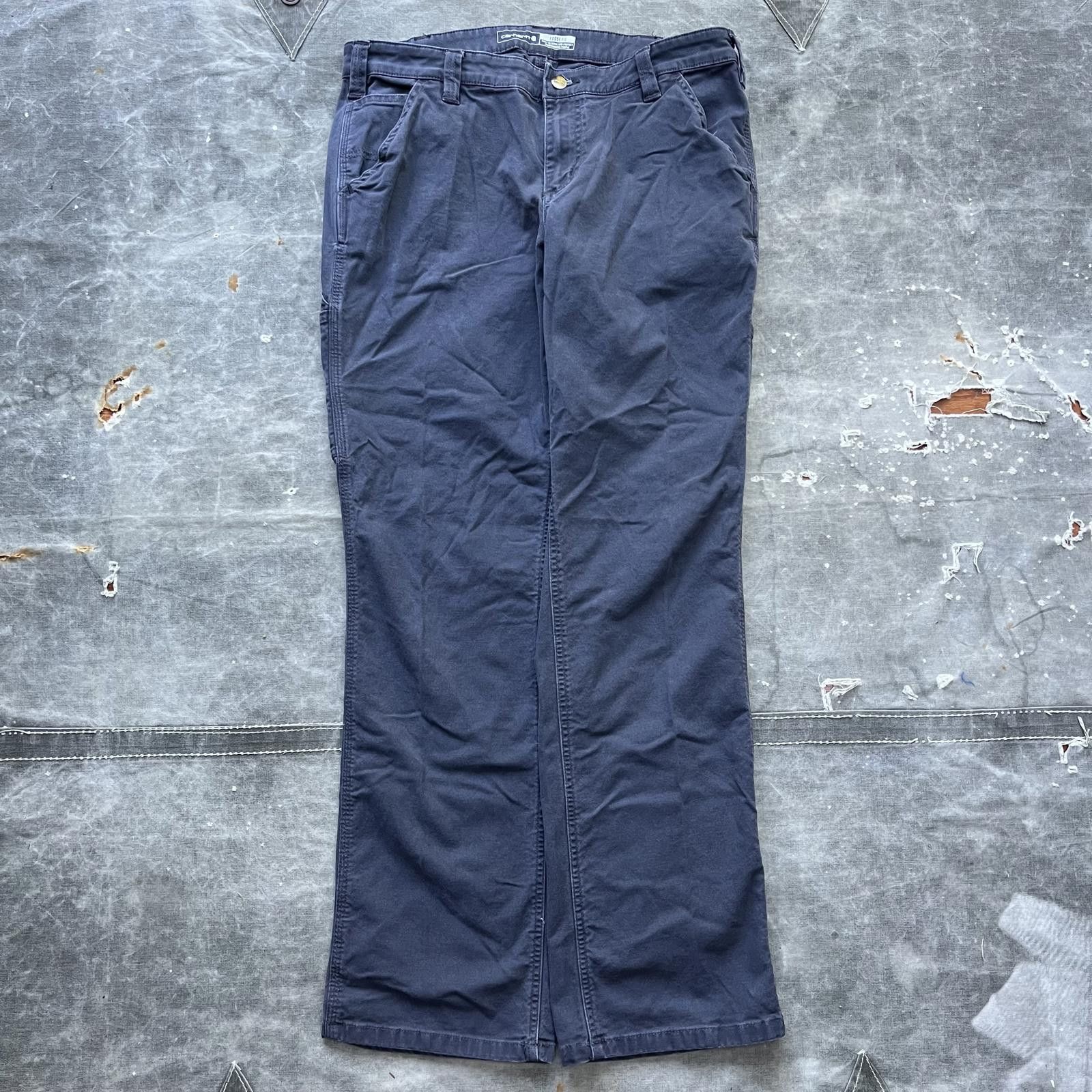 Carhartt × Vintage Vintage Y2K Carhartt Carpenter Dungaree Workwear Pants Size US 33 - 1 Thumbnail