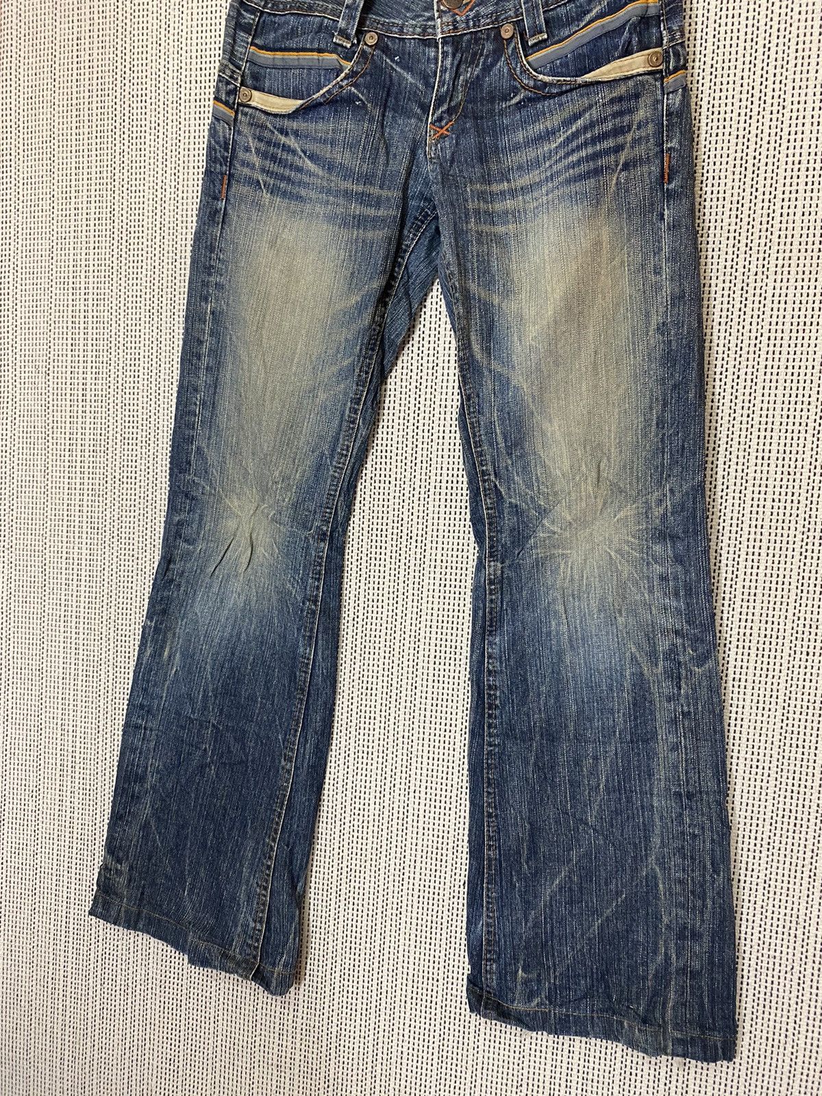 GOSTAR DE FUGA × Japanese Brand ‼️JAPANASE BRAND ET DENIM FLARED DISTRESSED‼️ Size US 29 - 3 Thumbnail