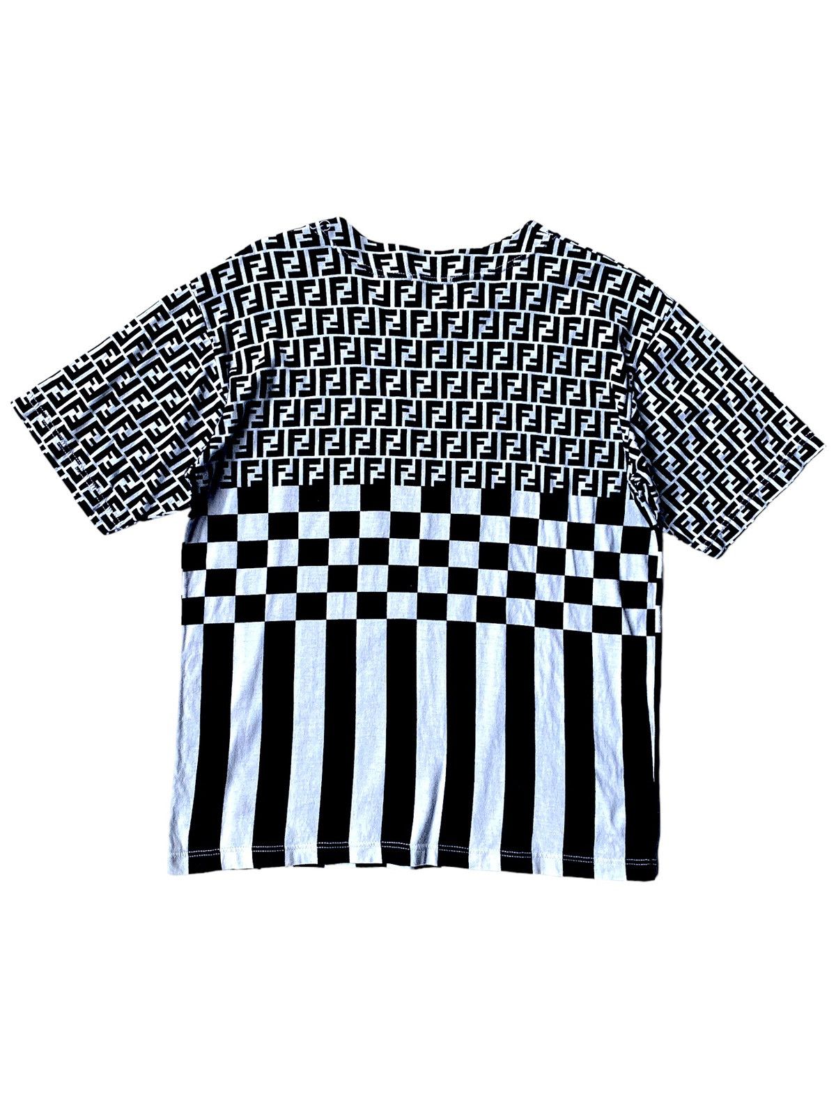 Fendi Vintage Fendi Monogram Shirt Size M / US 6-8 / IT 42-44 - 2 Thumbnail