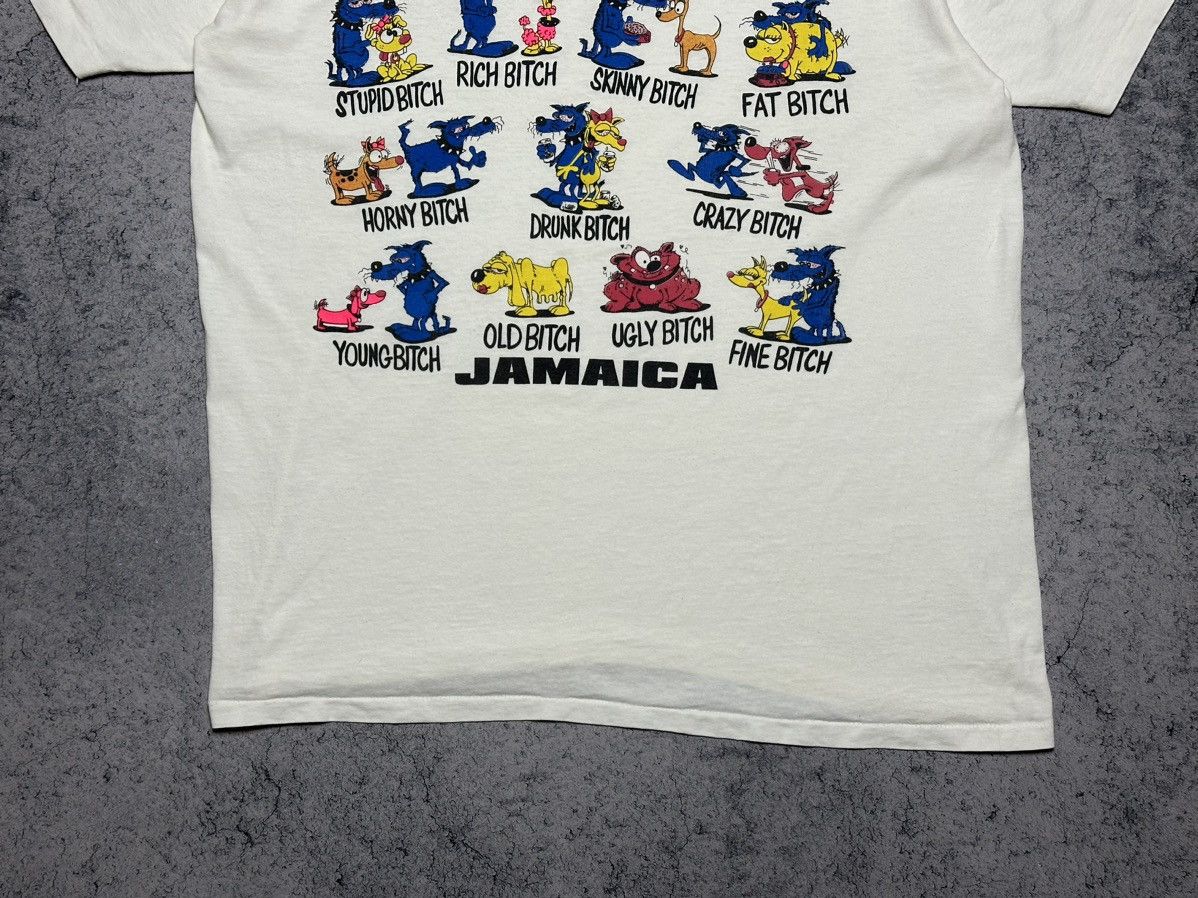 Vintage Vintage Bad Dog's Guide to Bitches Single Stitch Sex T-Shirt Size US L / EU 52-54 / 3 - 3 Thumbnail