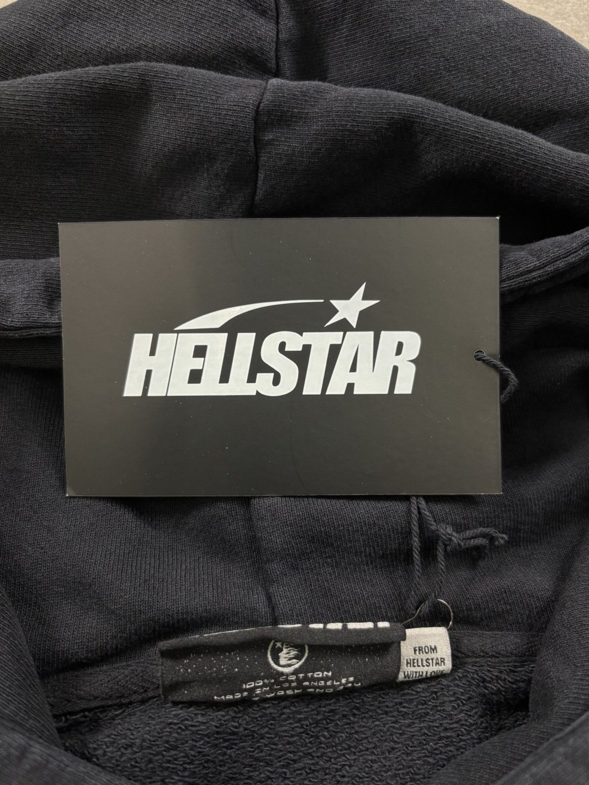 HELLSTAR Hellstar HStar Hoodie, Black Size US M / EU 48-50 / 2 - 10 Thumbnail